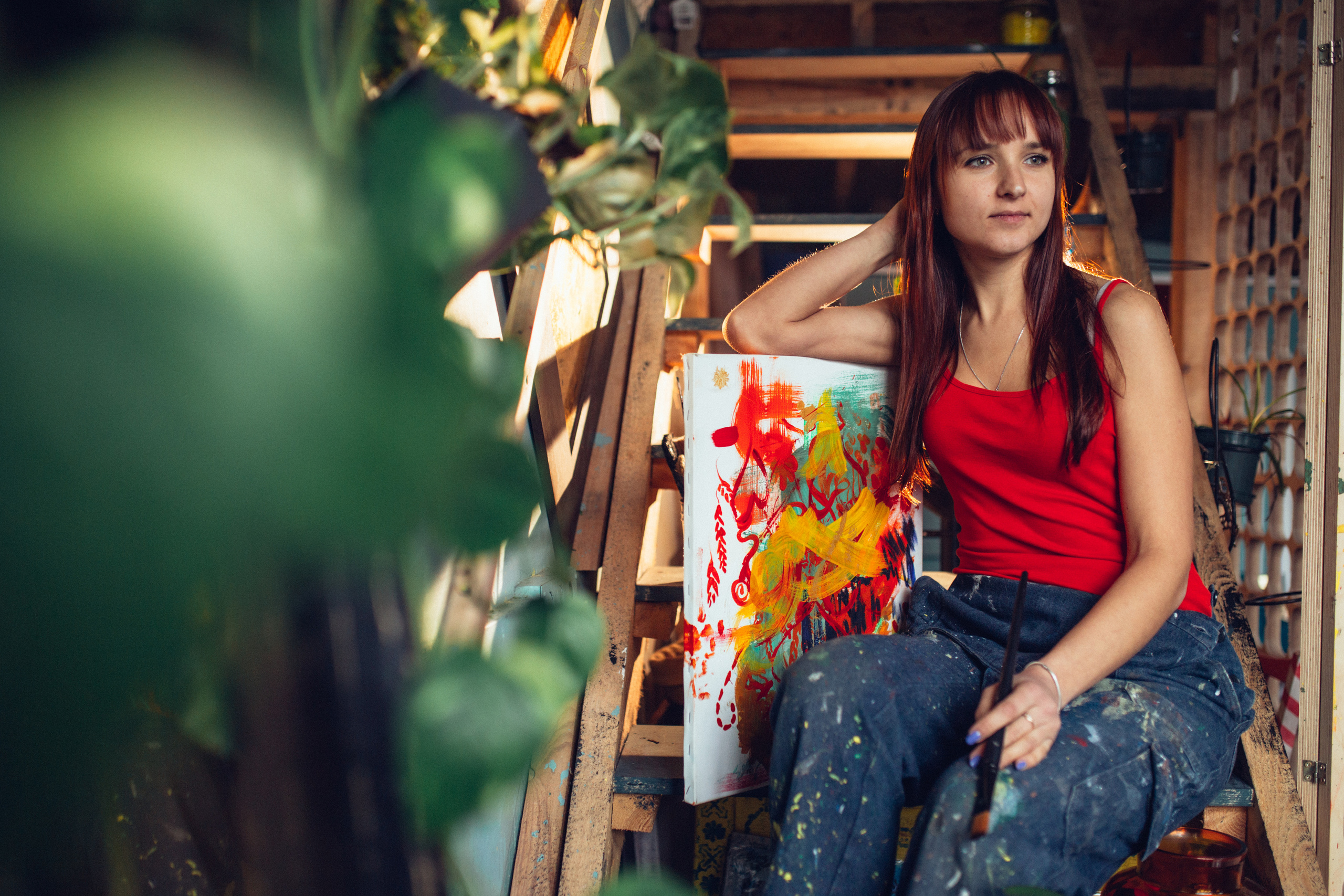 Women. Portrait family photographer in Berlin Elena Zakh