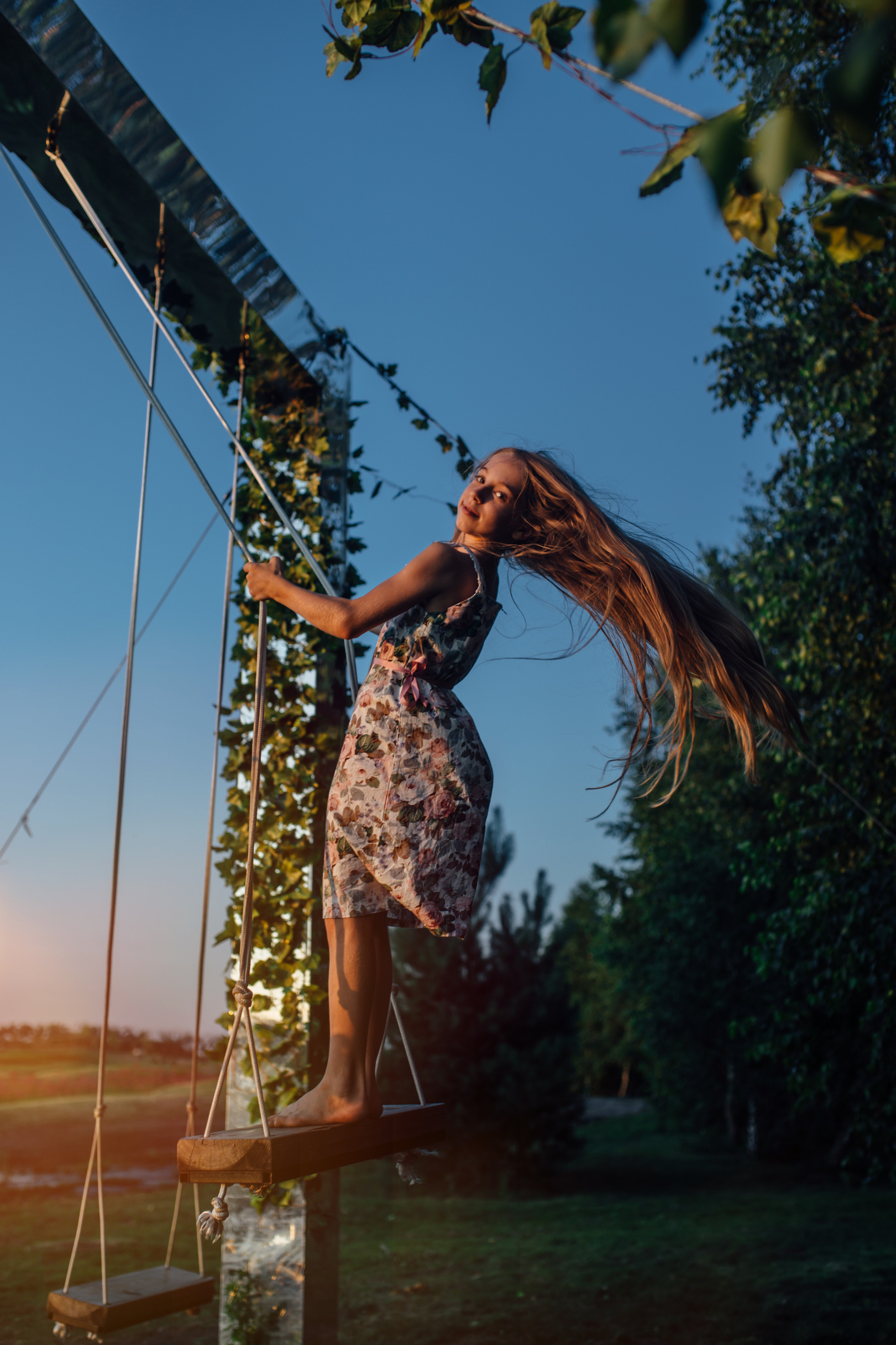 Dobropark. Portrait family photographer in Berlin Elena Zakh