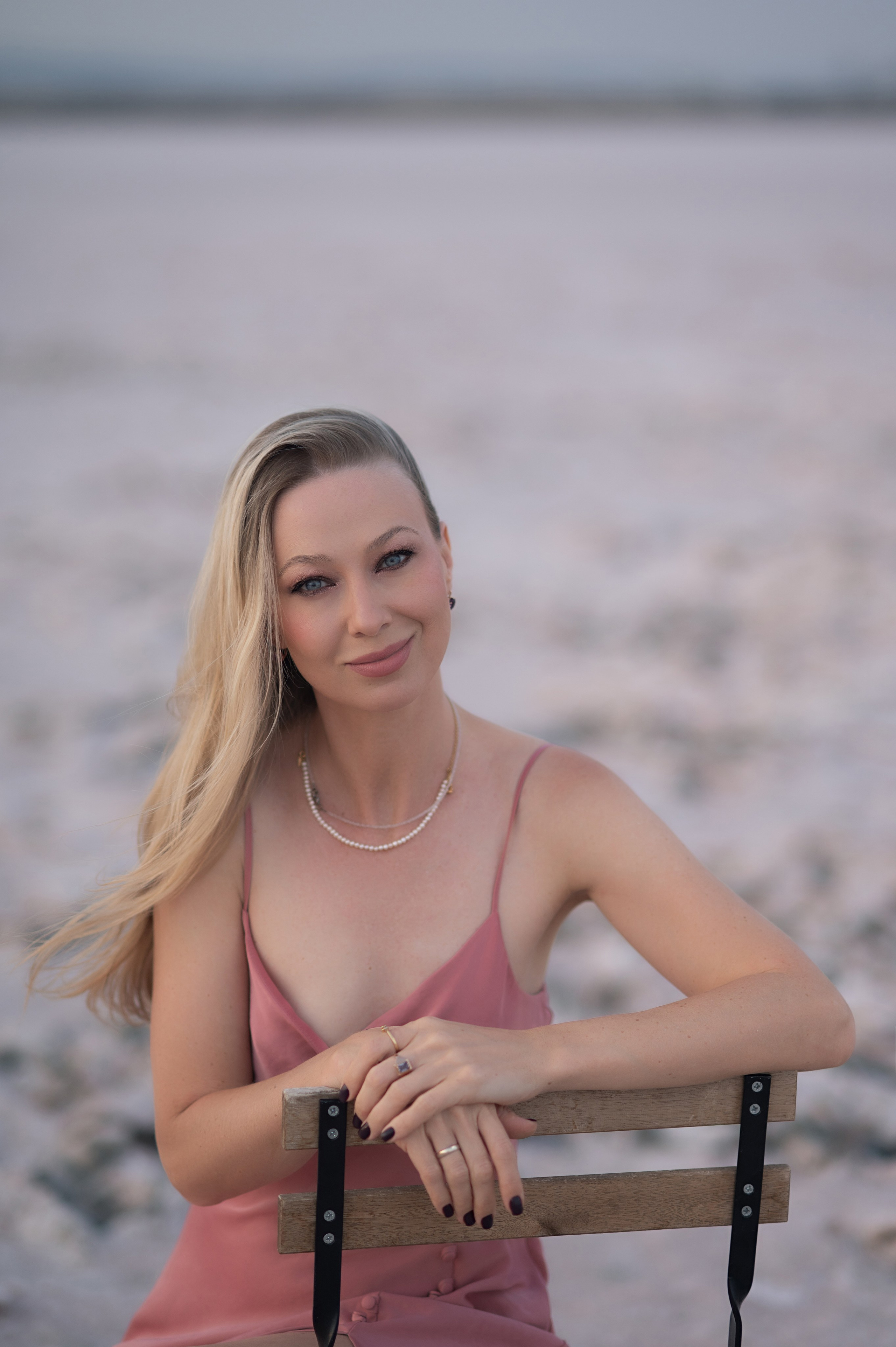 На Соленом озере. Фотограф на Кипре