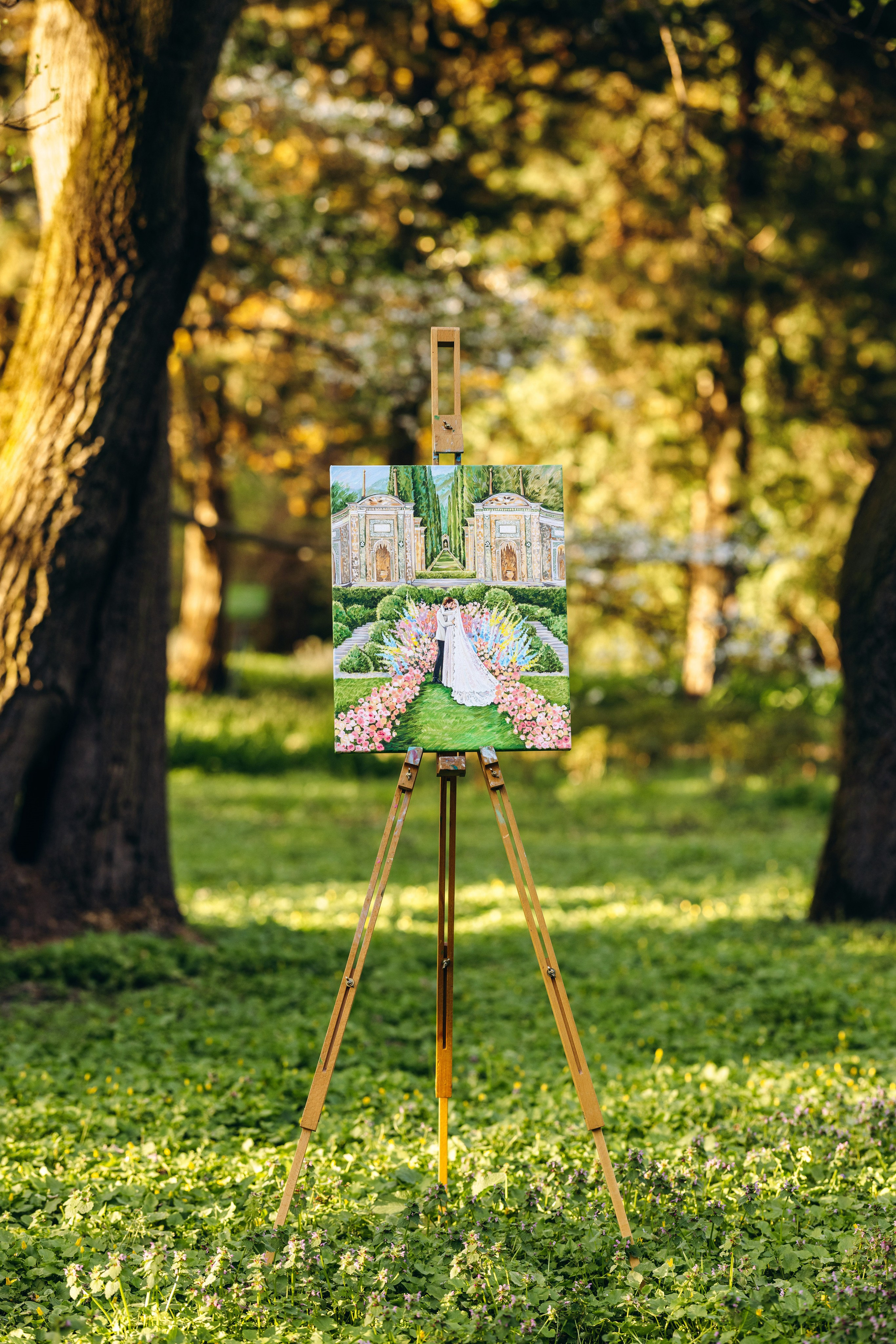 Ceremonial Painting. InnaIllustrator