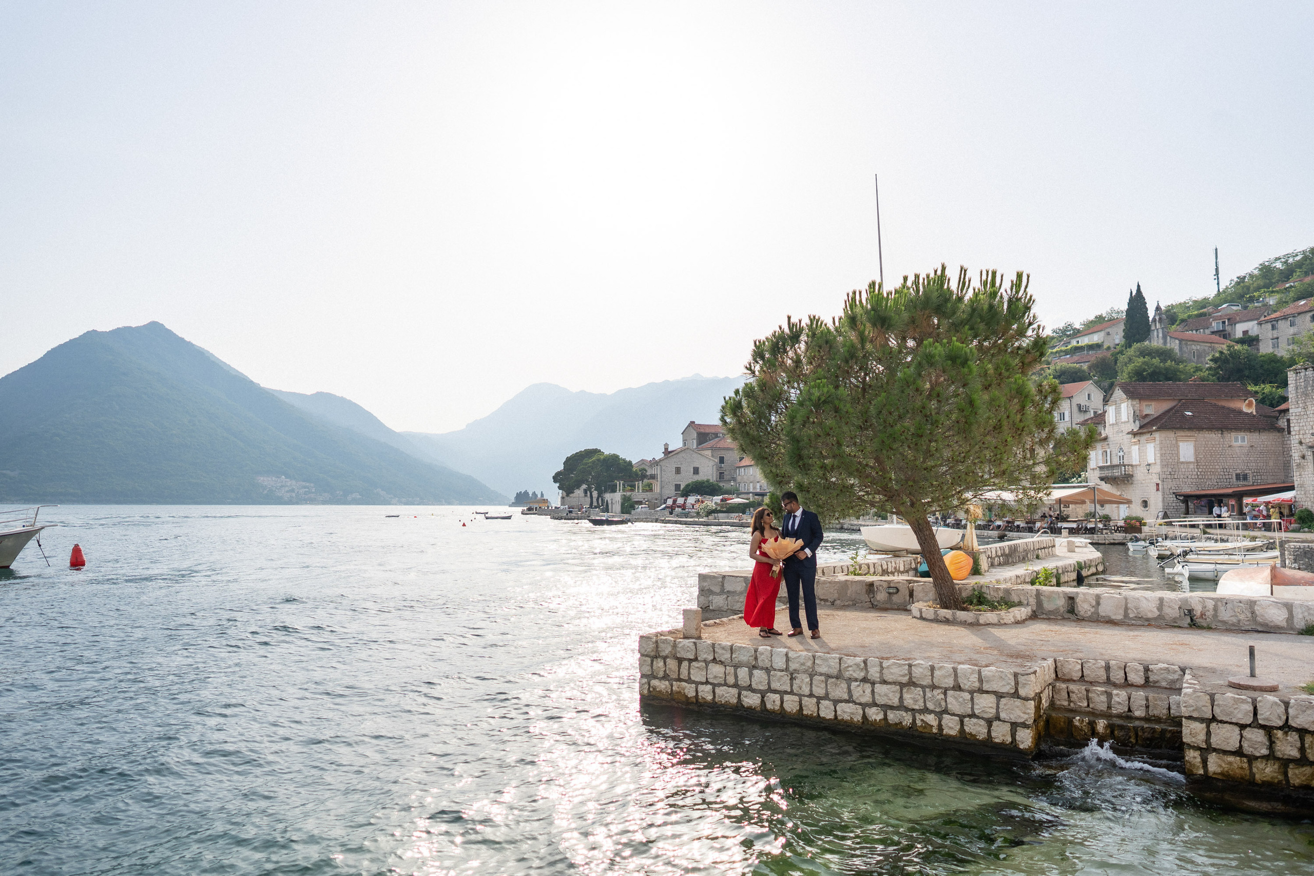 Proposal in Perast — Photographer Mariia Sosnina
