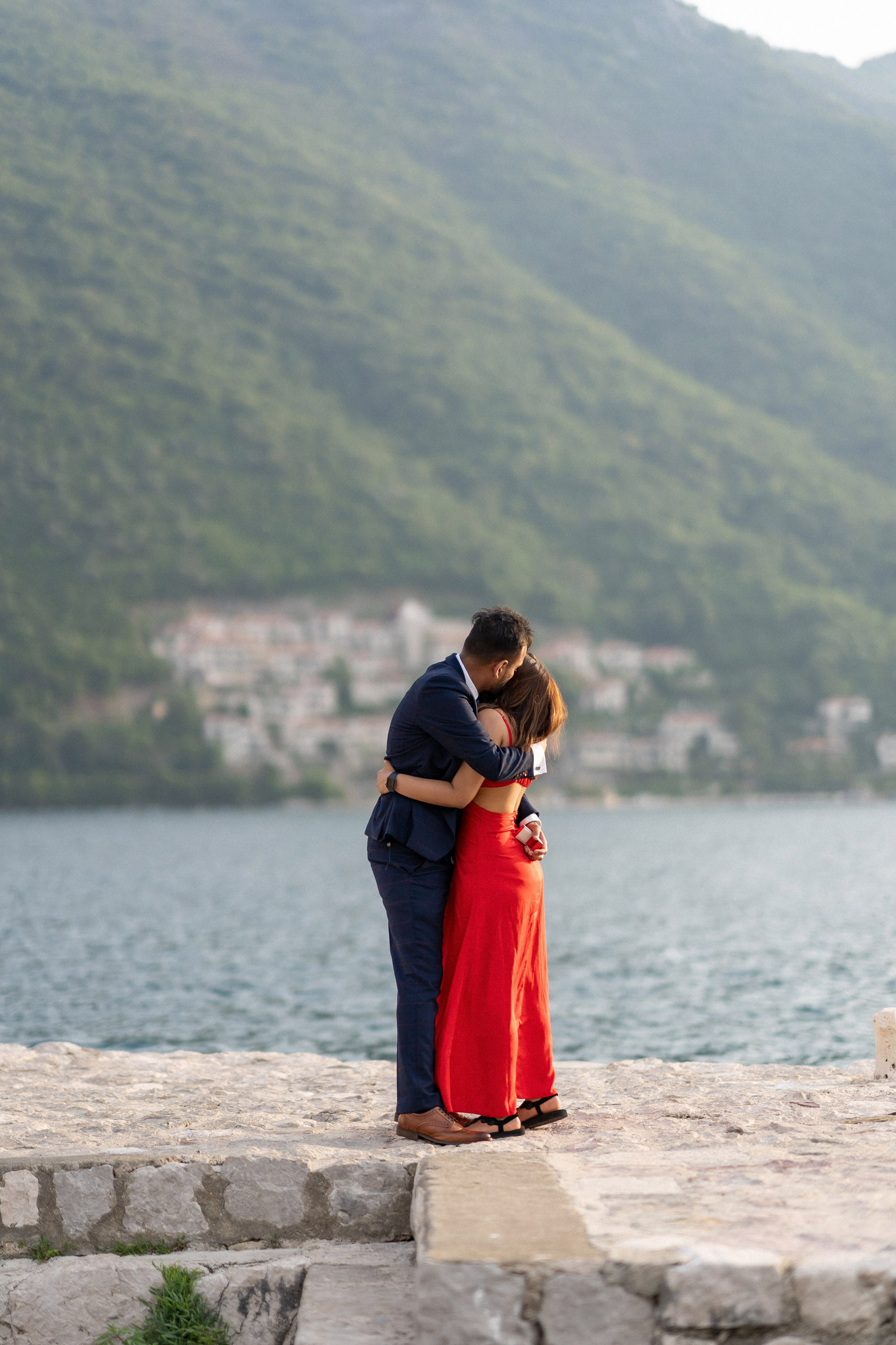 Proposal in Perast — Photographer Mariia Sosnina