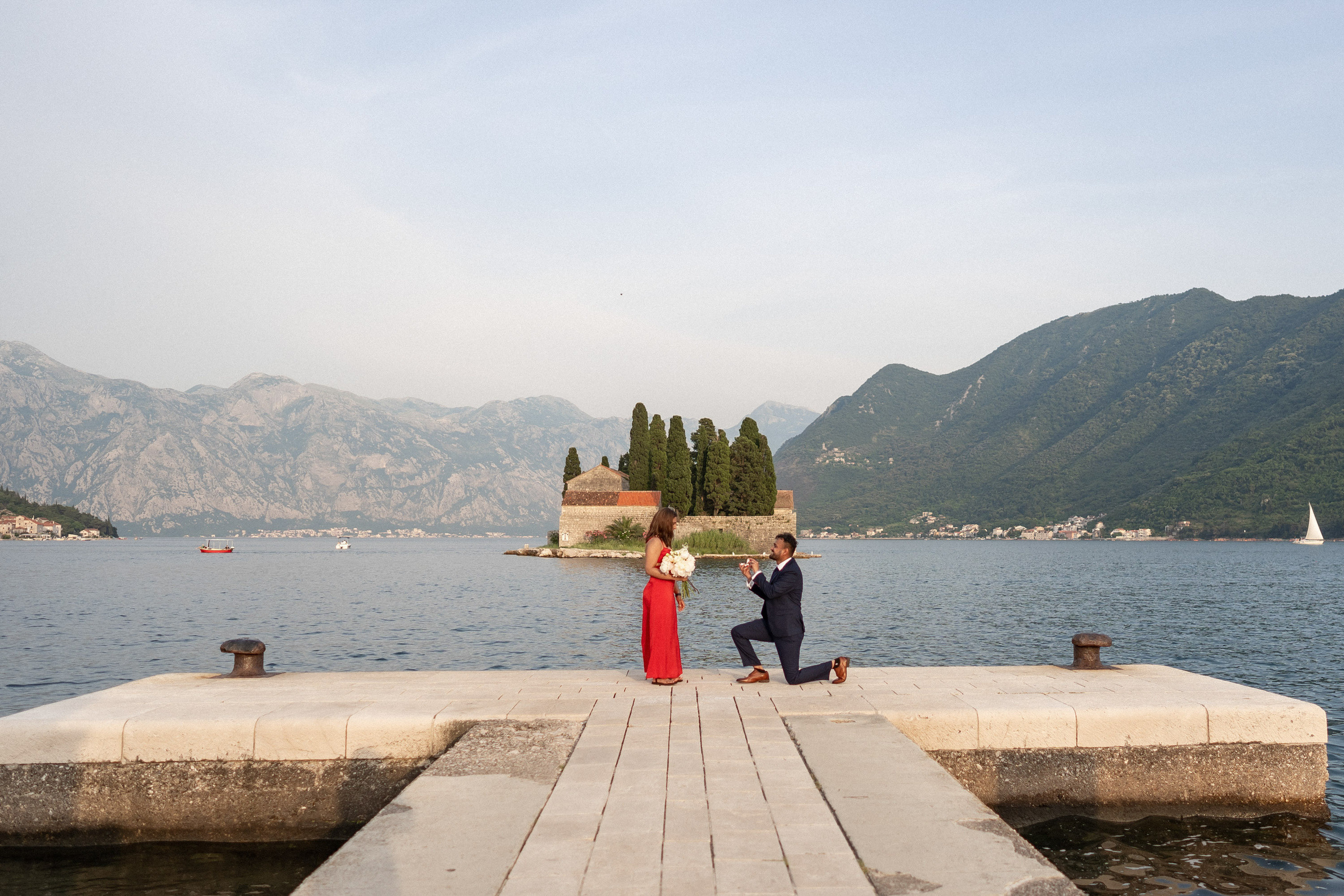 Proposal in Perast — Photographer Mariia Sosnina