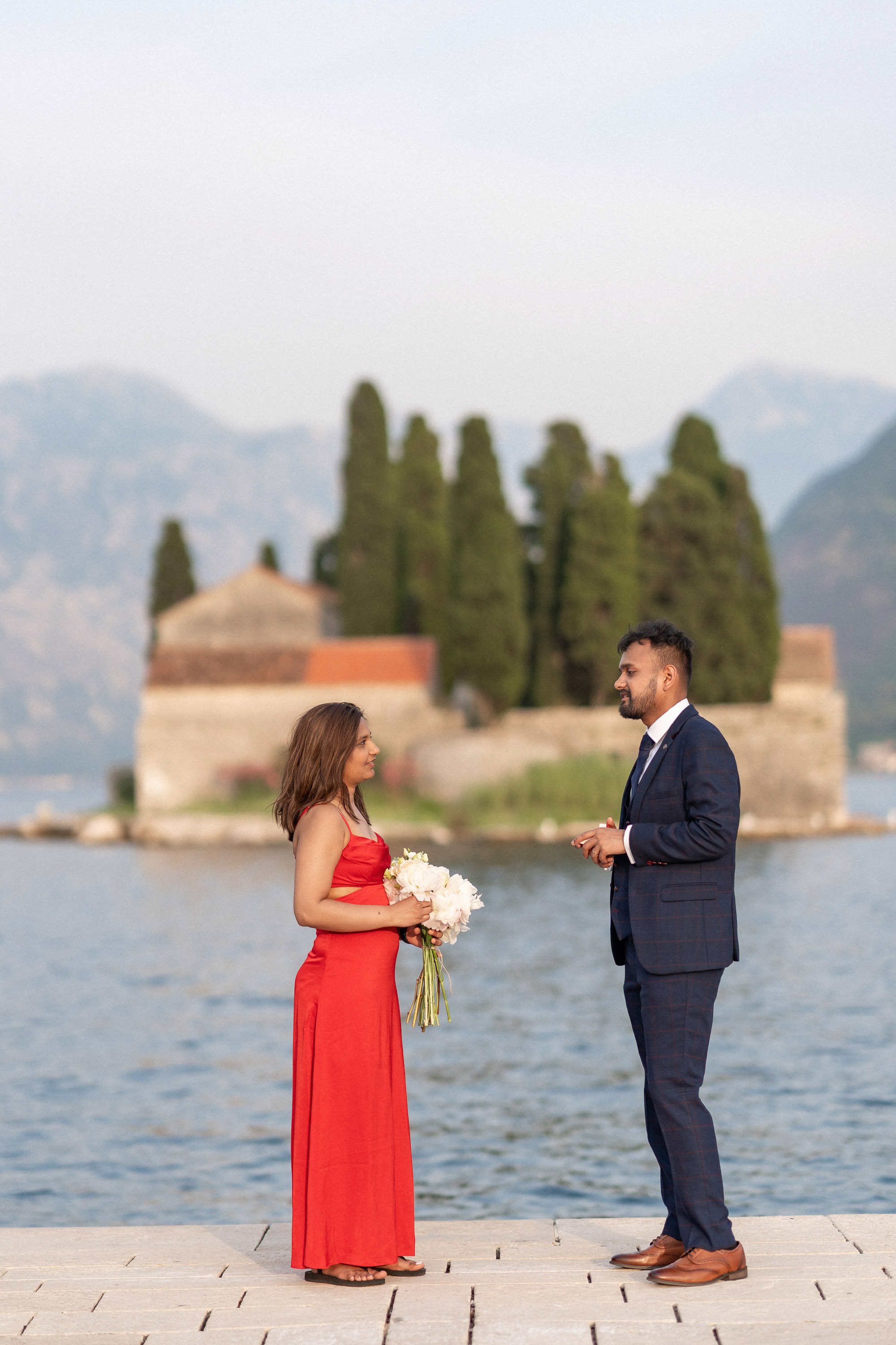 Proposal in Perast — Photographer Mariia Sosnina