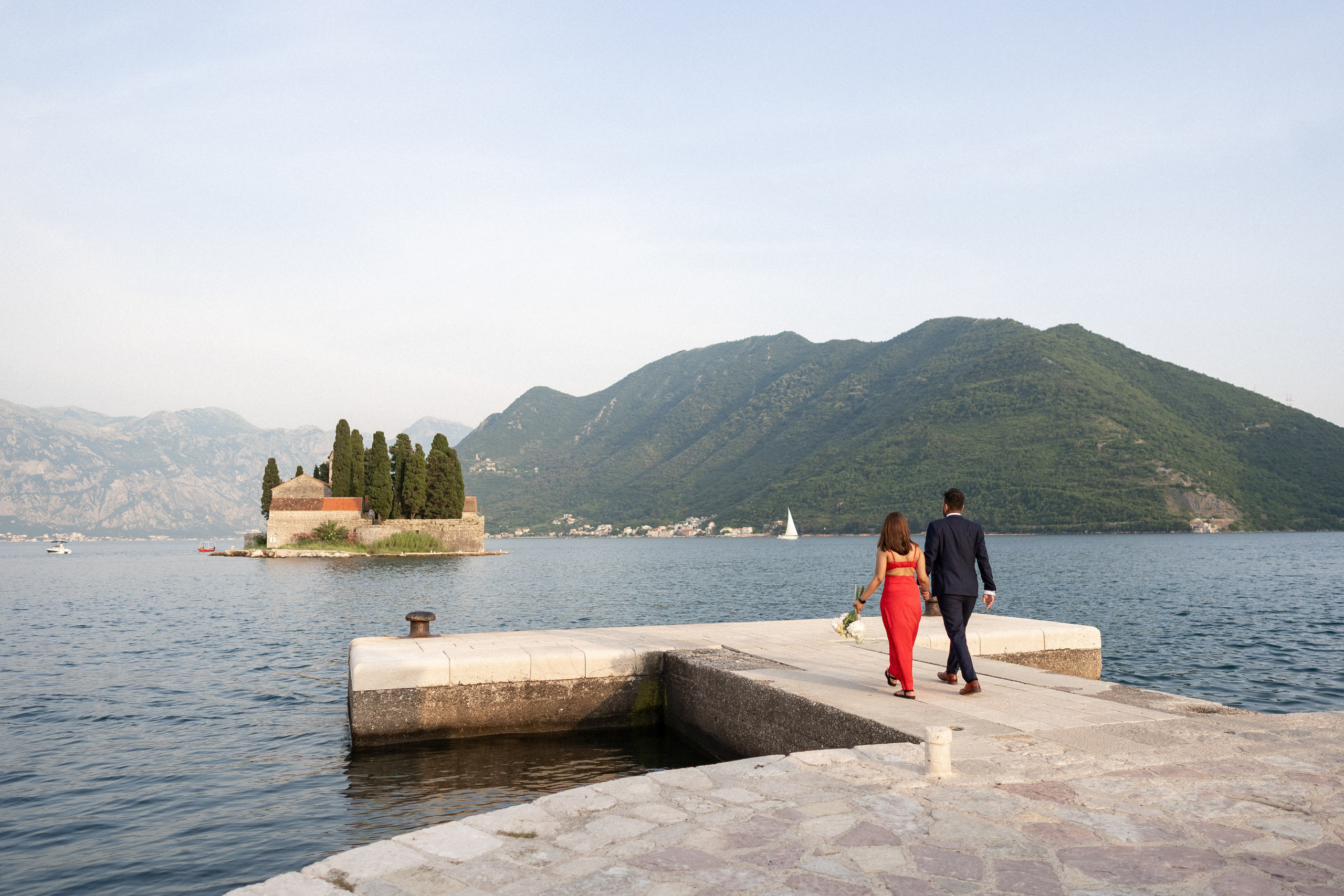 Proposal in Perast — Photographer Mariia Sosnina
