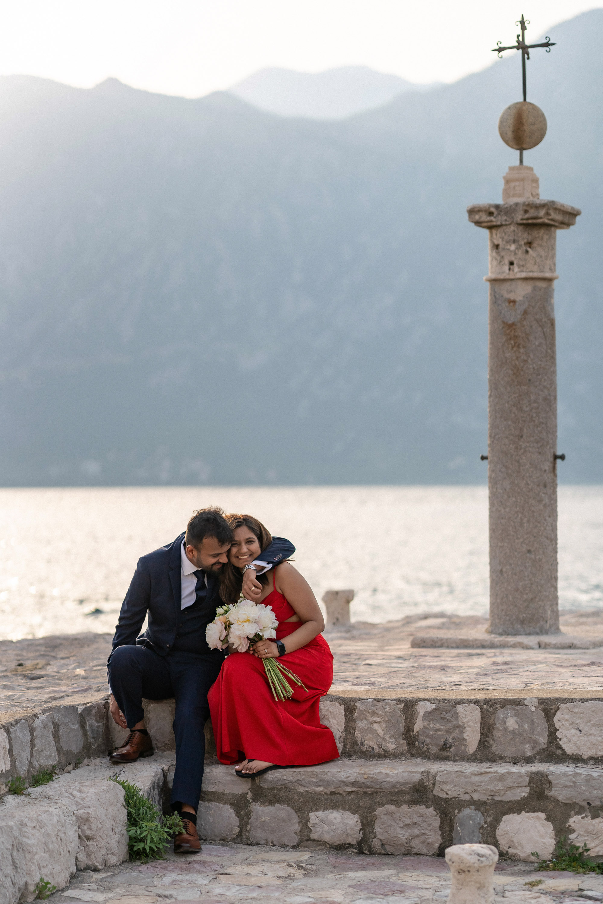 Proposal in Perast — Photographer Mariia Sosnina