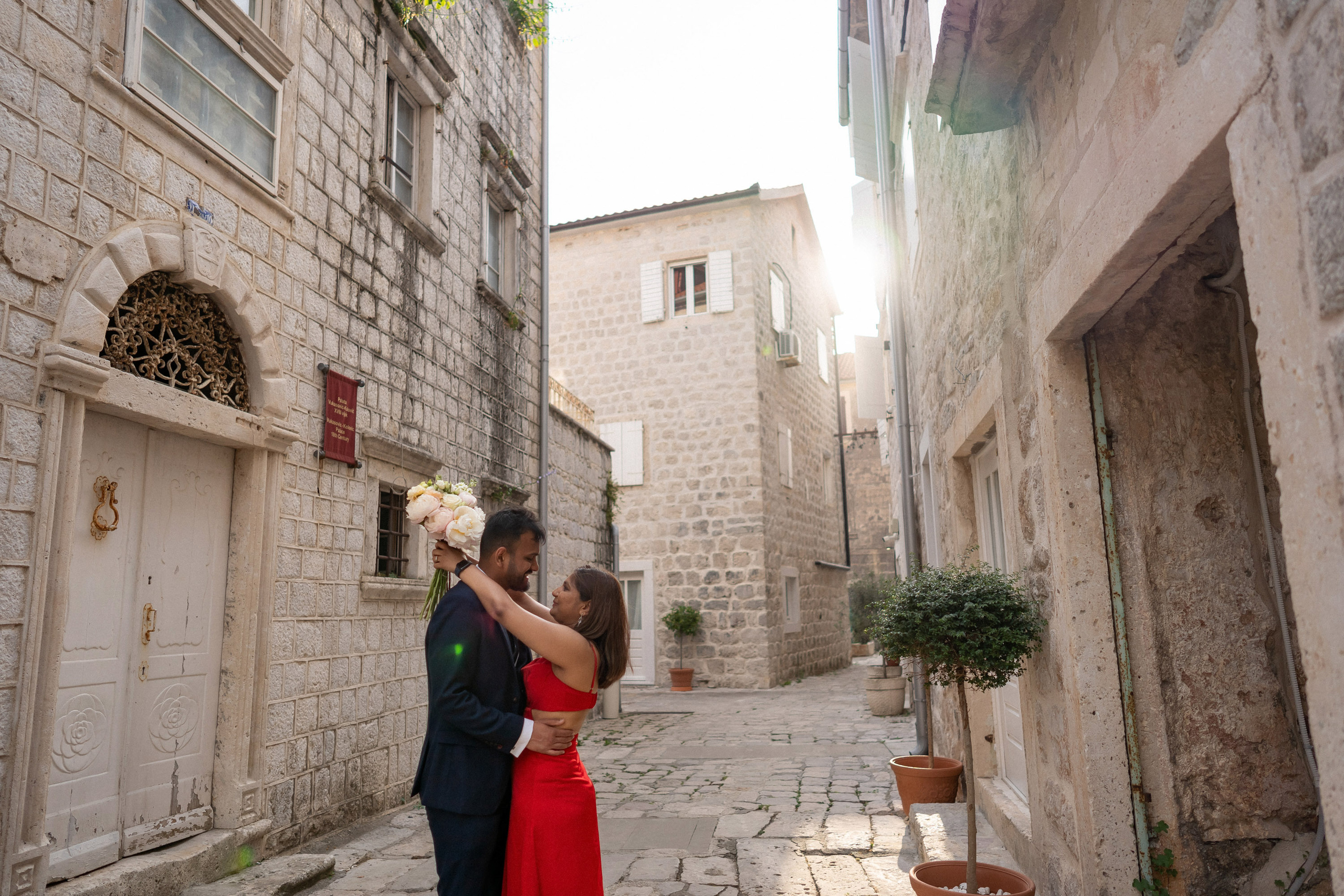 Proposal in Perast — Photographer Mariia Sosnina