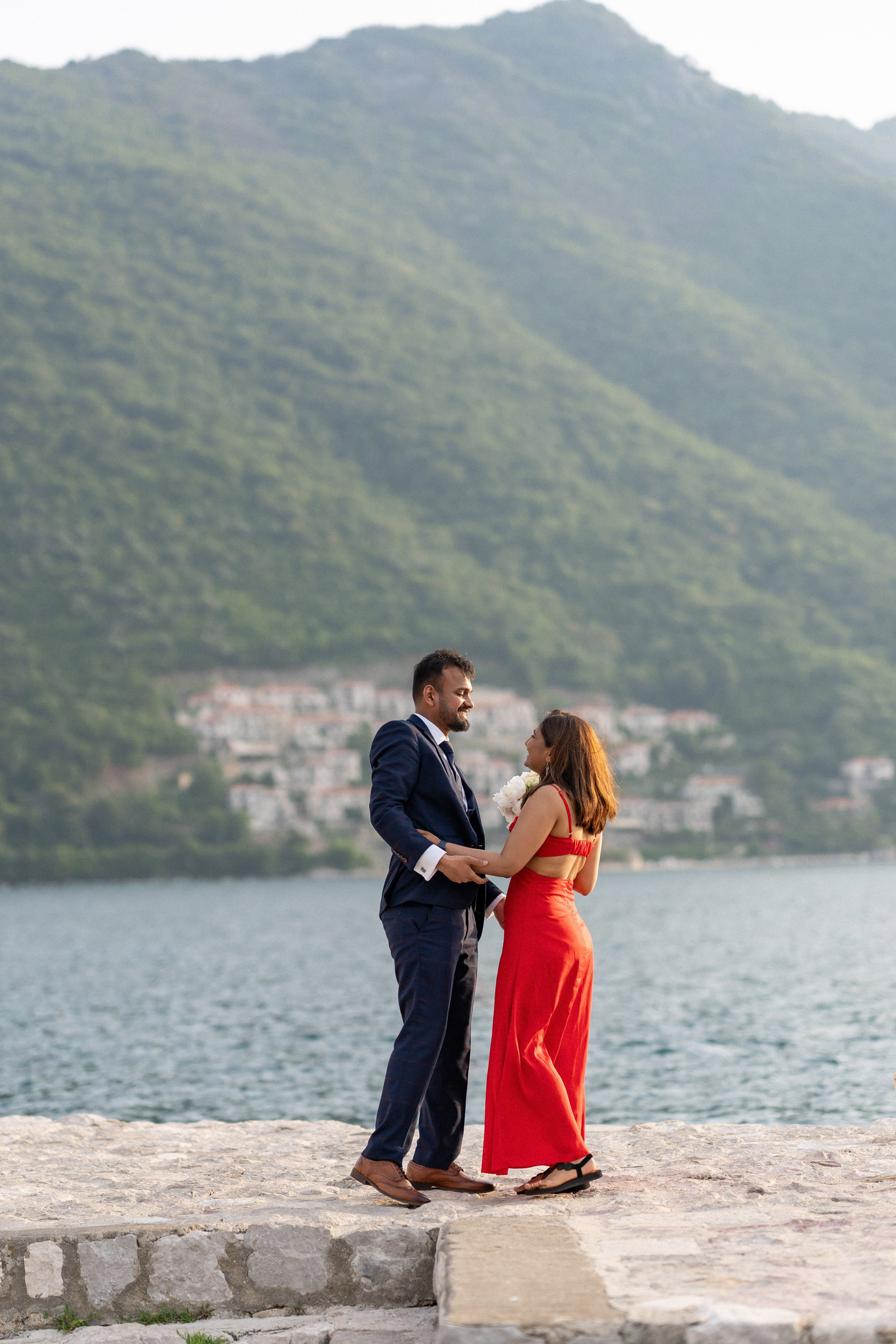 Proposal in Perast — Photographer Mariia Sosnina