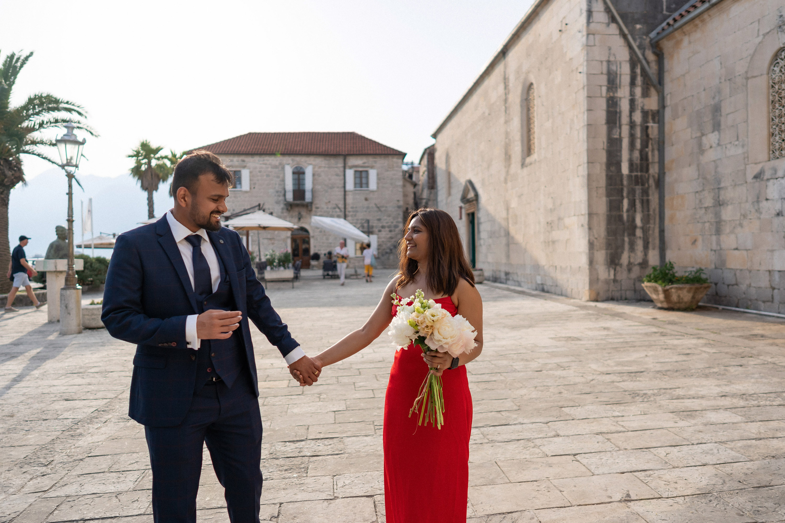 Proposal in Perast — Photographer Mariia Sosnina