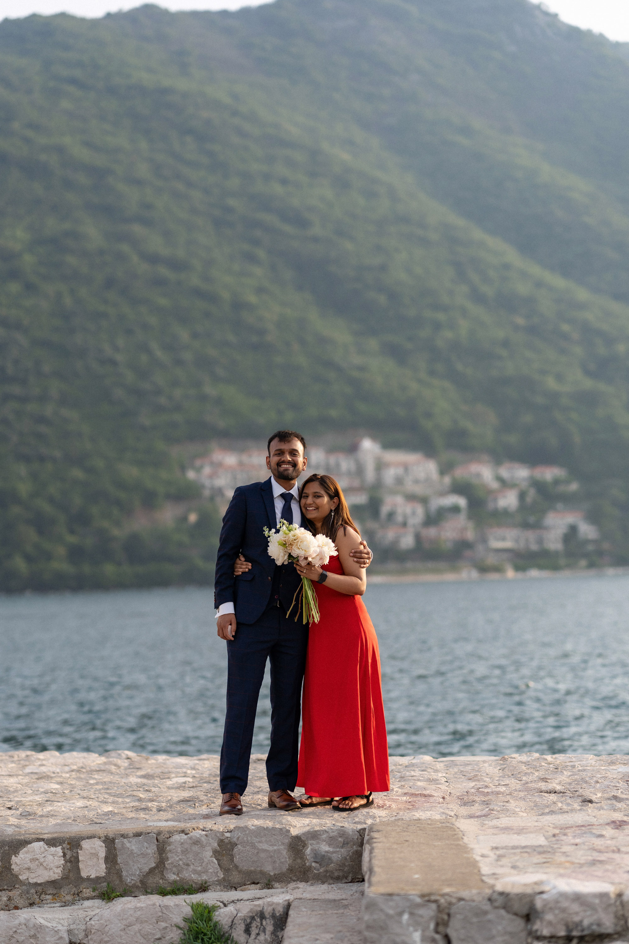Proposal in Perast — Photographer Mariia Sosnina