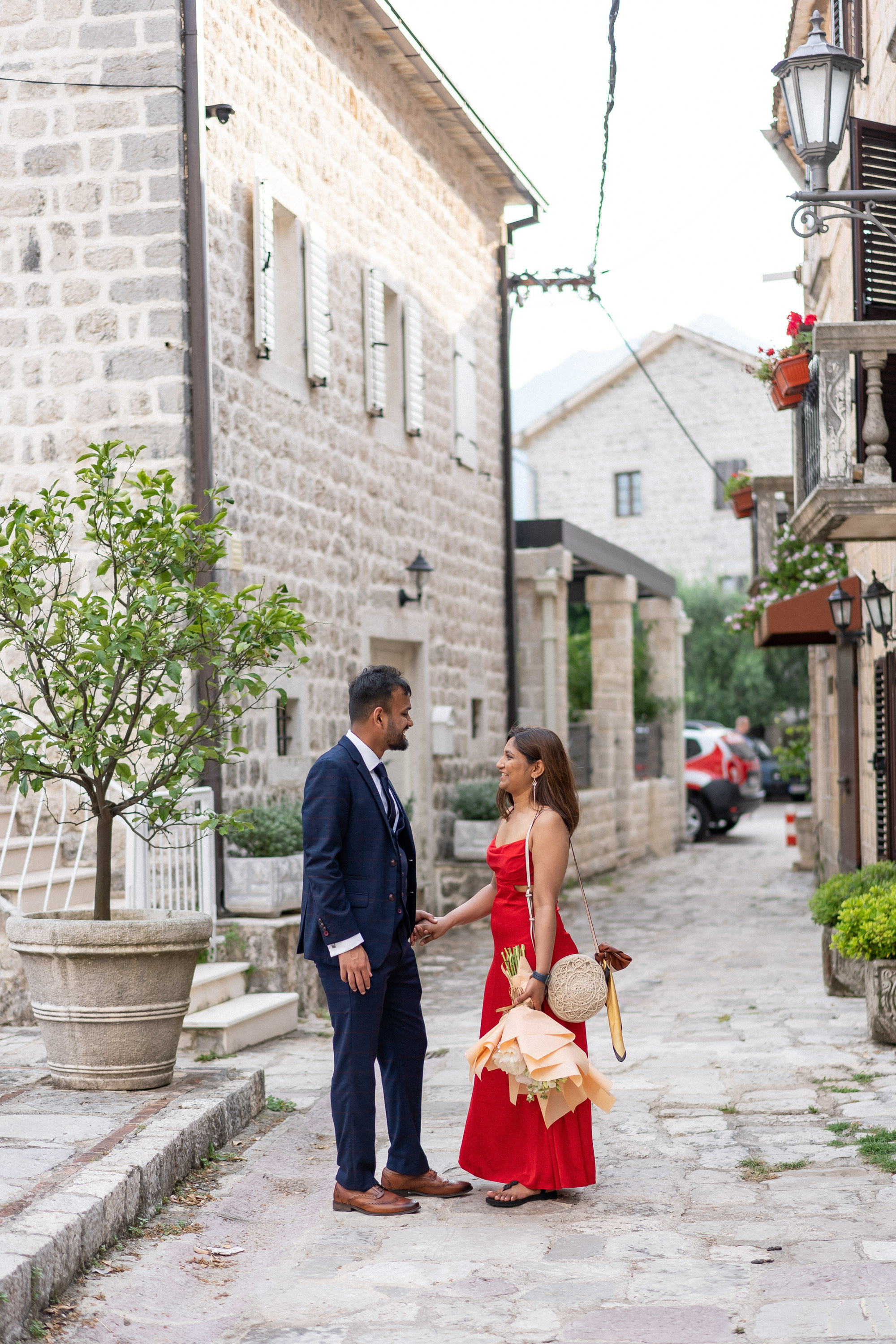 Proposal in Perast — Photographer Mariia Sosnina