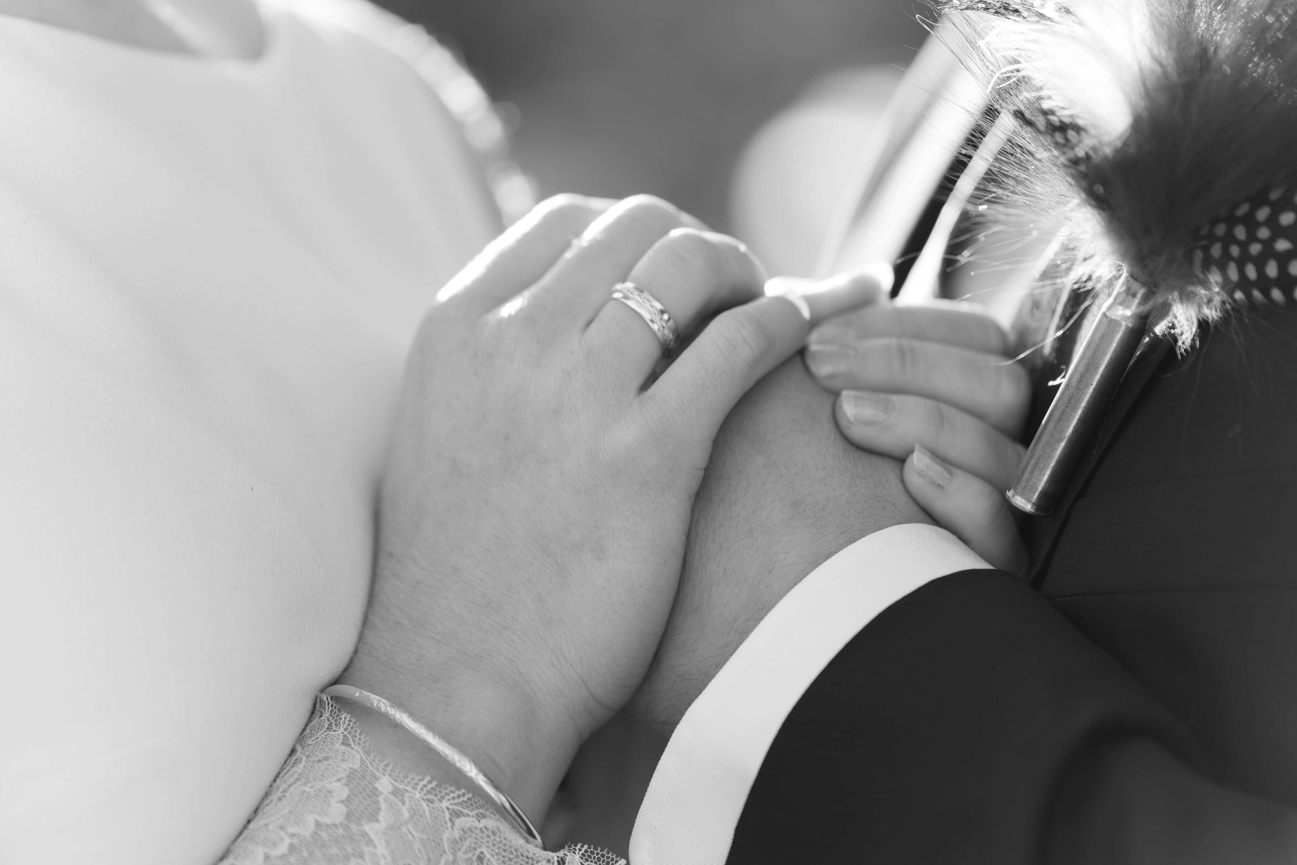 Bryllupsforografering i Porsgrunn, Telemark, closeup av ring