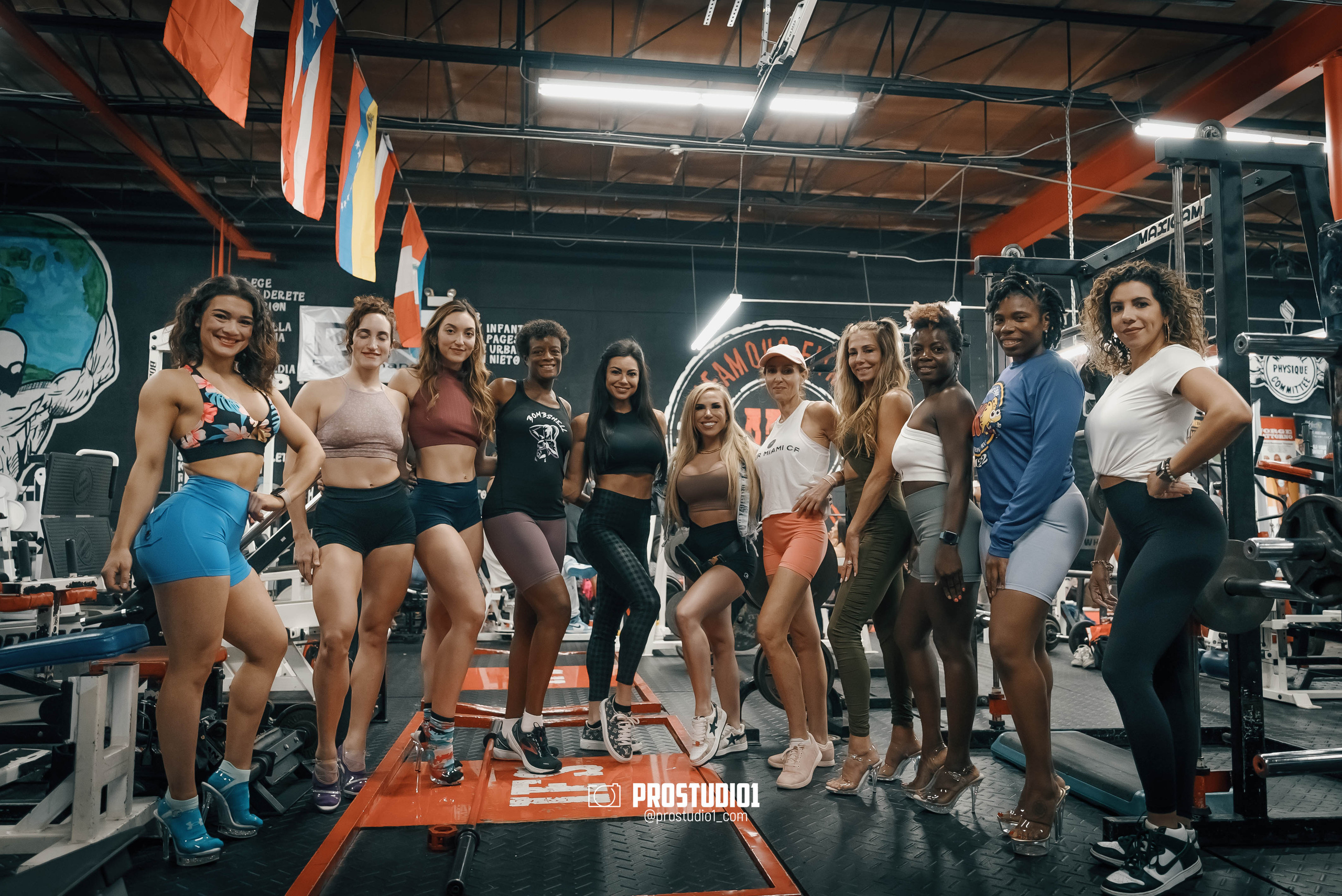 NPC/IFBB PRO Posing Seminar / Infamous Fitness Studio