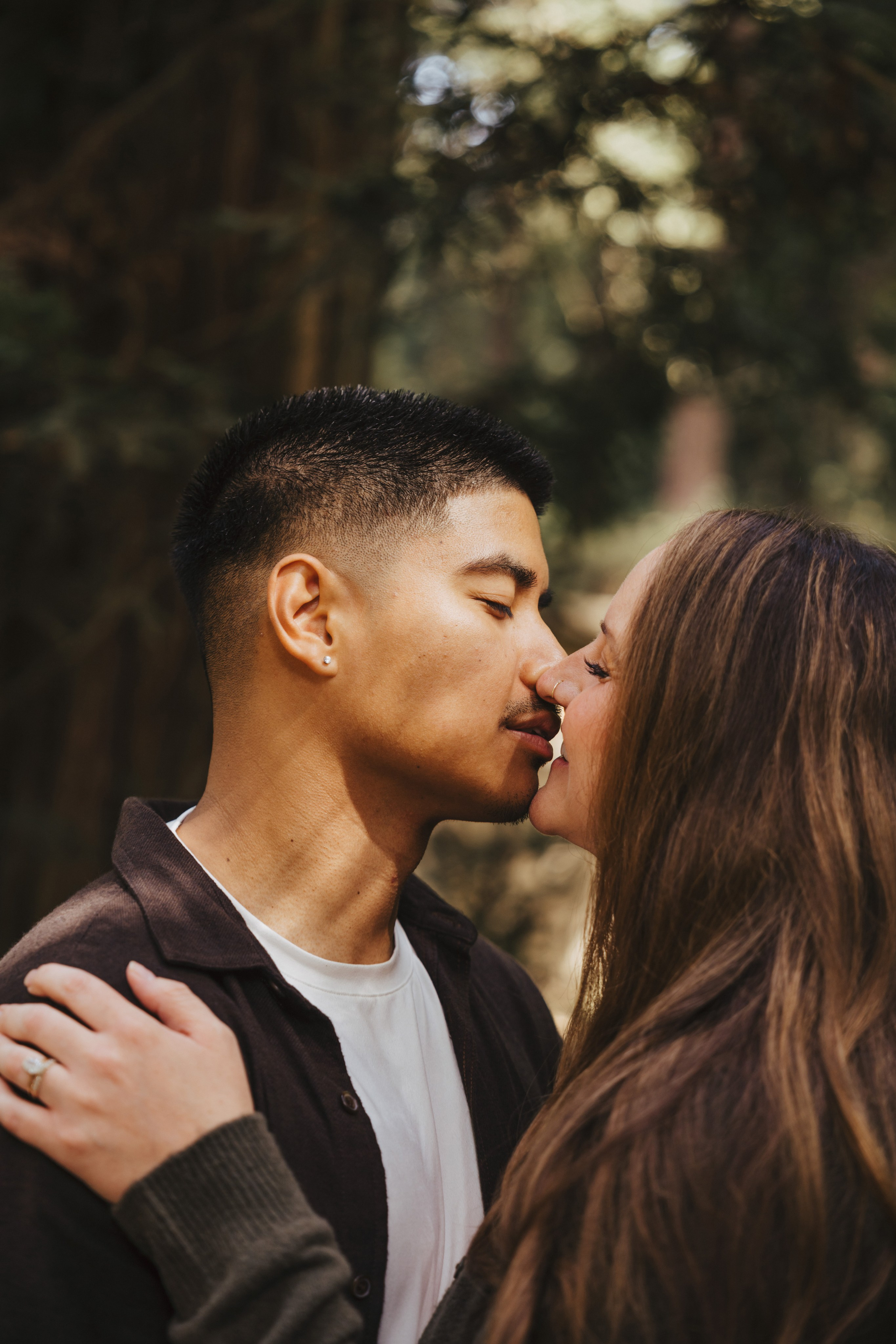 Redwoods Oakland. Wedding family photographer and videographer California San Francisco Bay Area