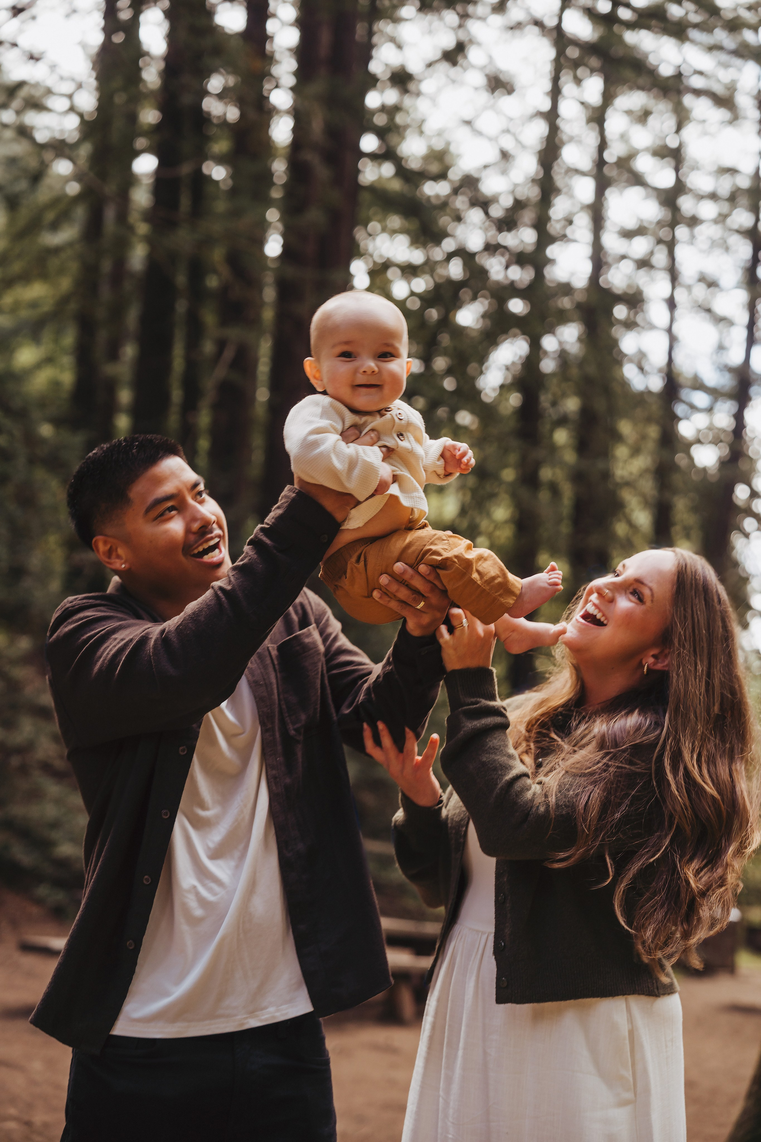 Redwoods Oakland. Wedding family photographer and videographer California San Francisco Bay Area