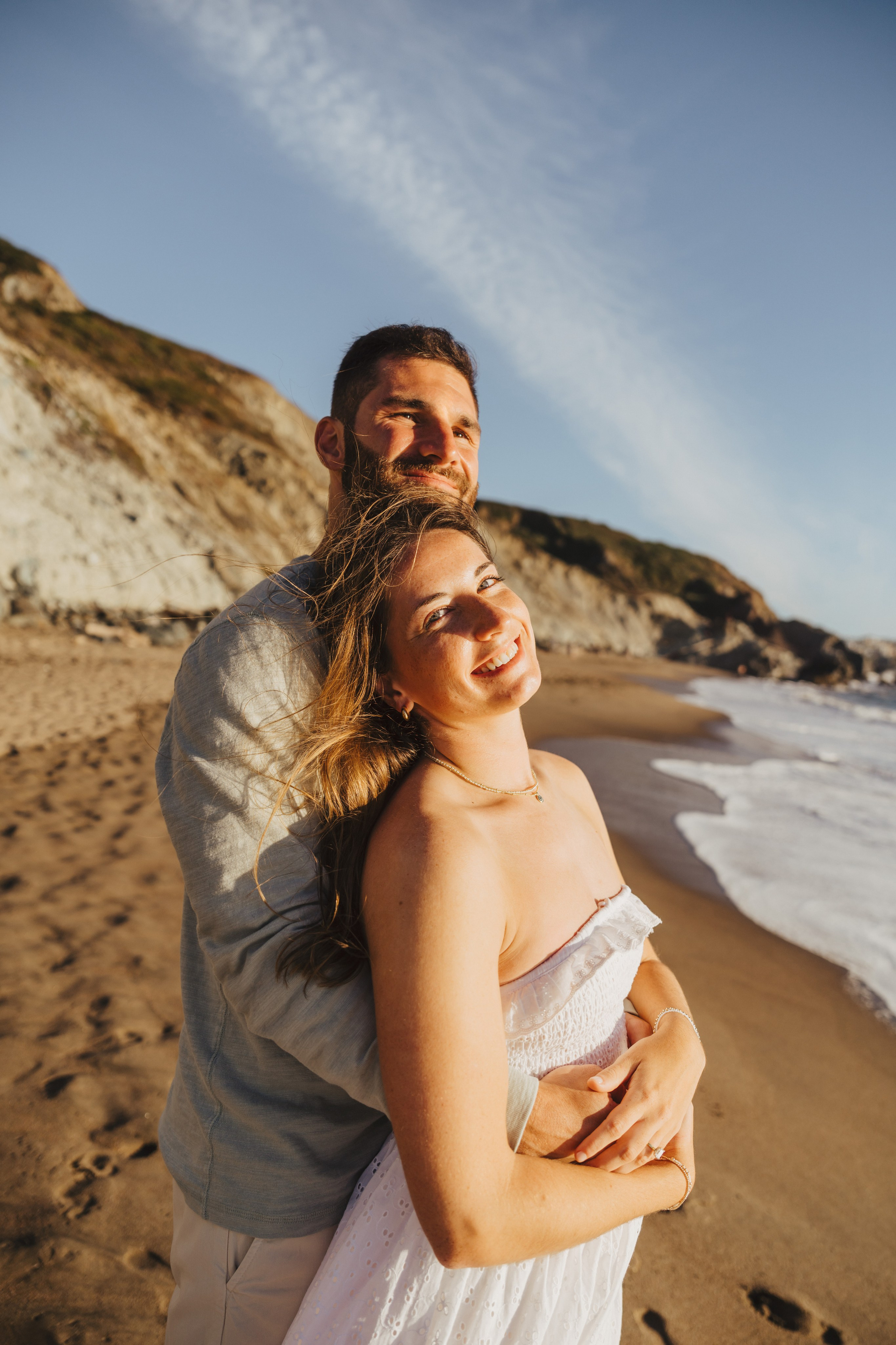 Marshall’s Beach. Wedding family photographer and videographer California San Francisco Bay Area