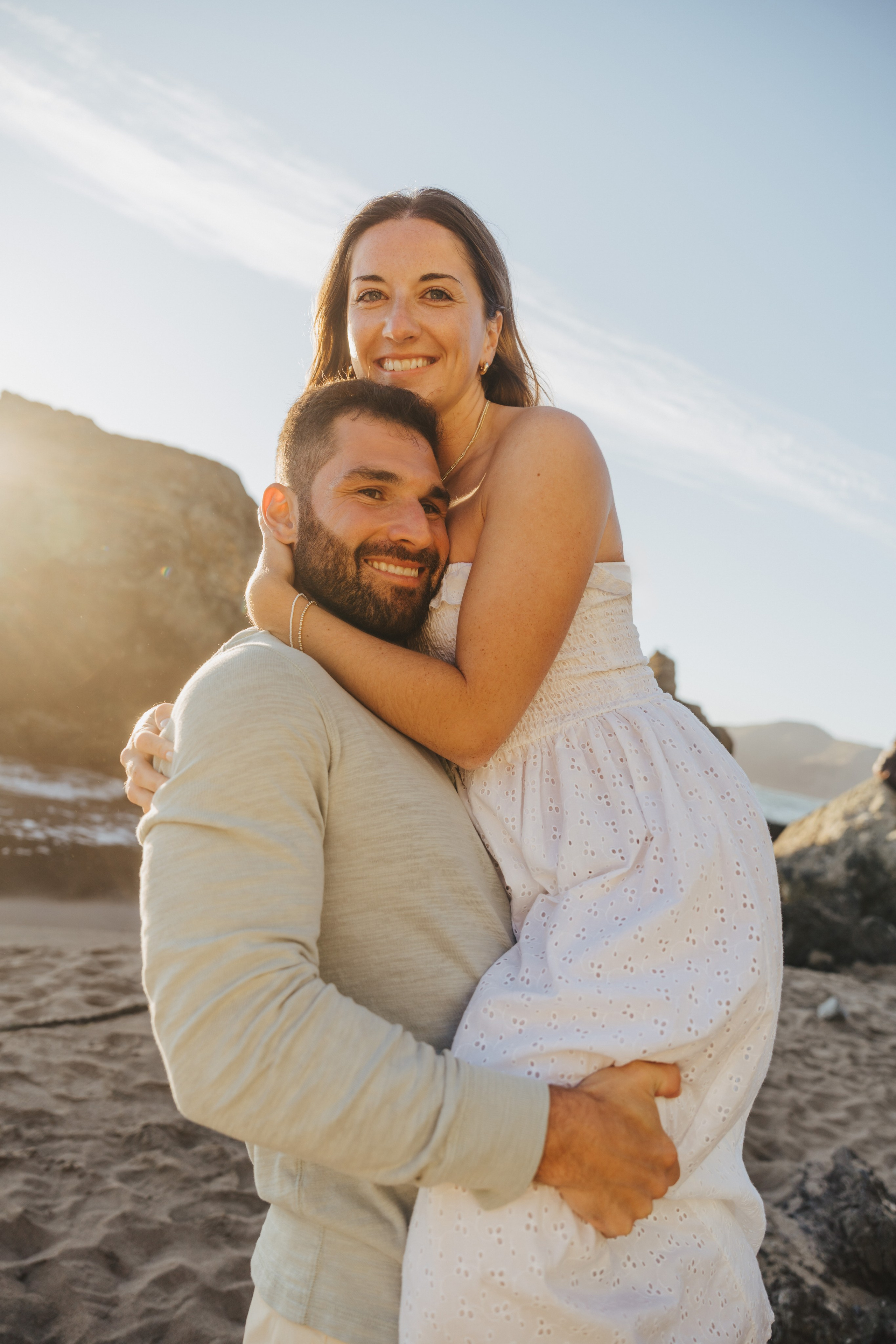 Marshall’s Beach. Wedding family photographer and videographer California San Francisco Bay Area