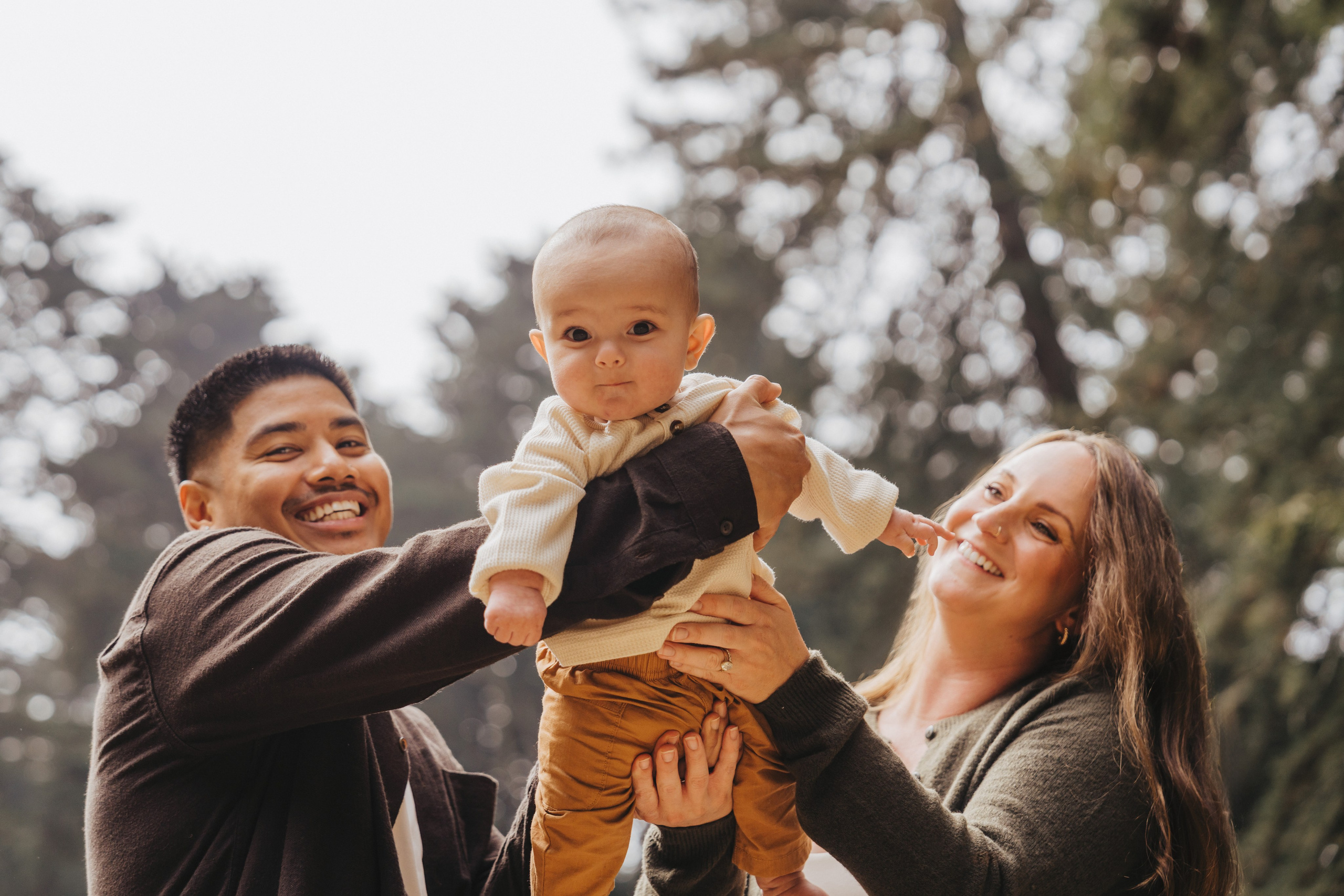 Redwoods Oakland. Wedding family photographer and videographer California San Francisco Bay Area