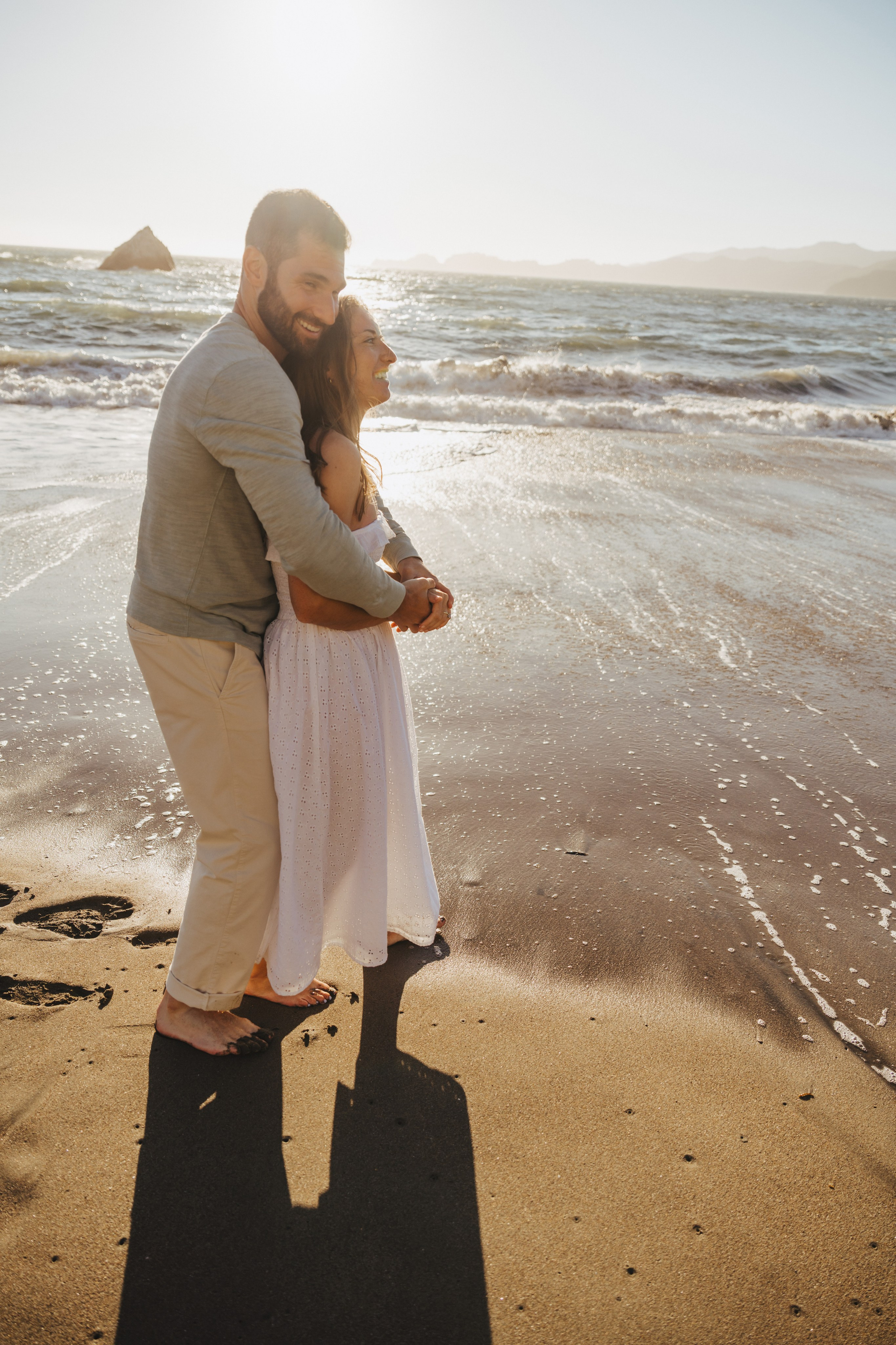Marshall’s Beach. Wedding family photographer and videographer California San Francisco Bay Area