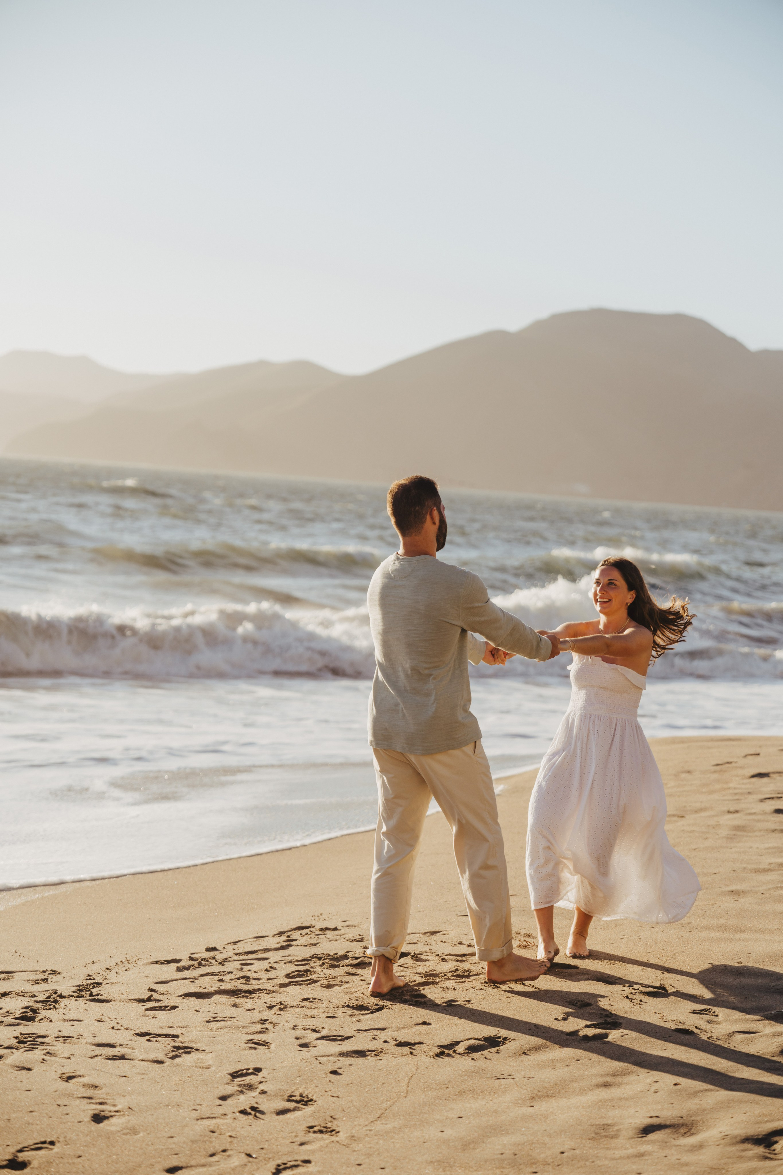 Marshall’s Beach. Wedding family photographer and videographer California San Francisco Bay Area