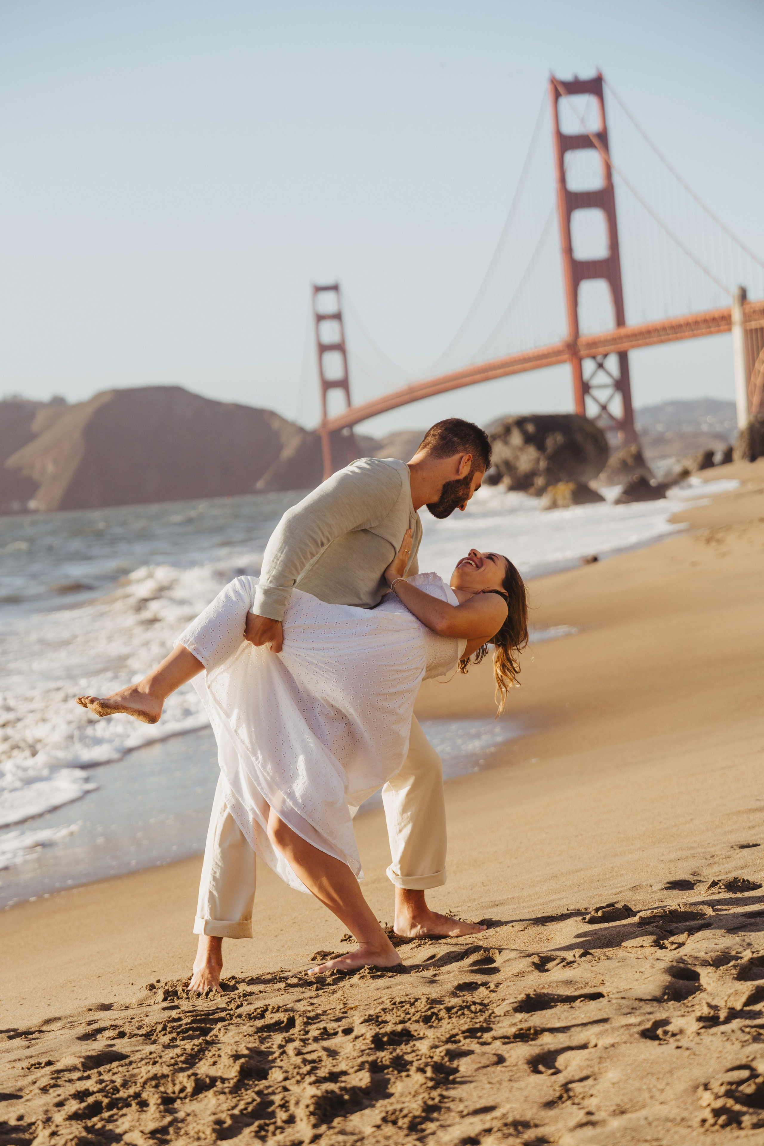 Marshall’s Beach. Wedding family photographer and videographer California San Francisco Bay Area