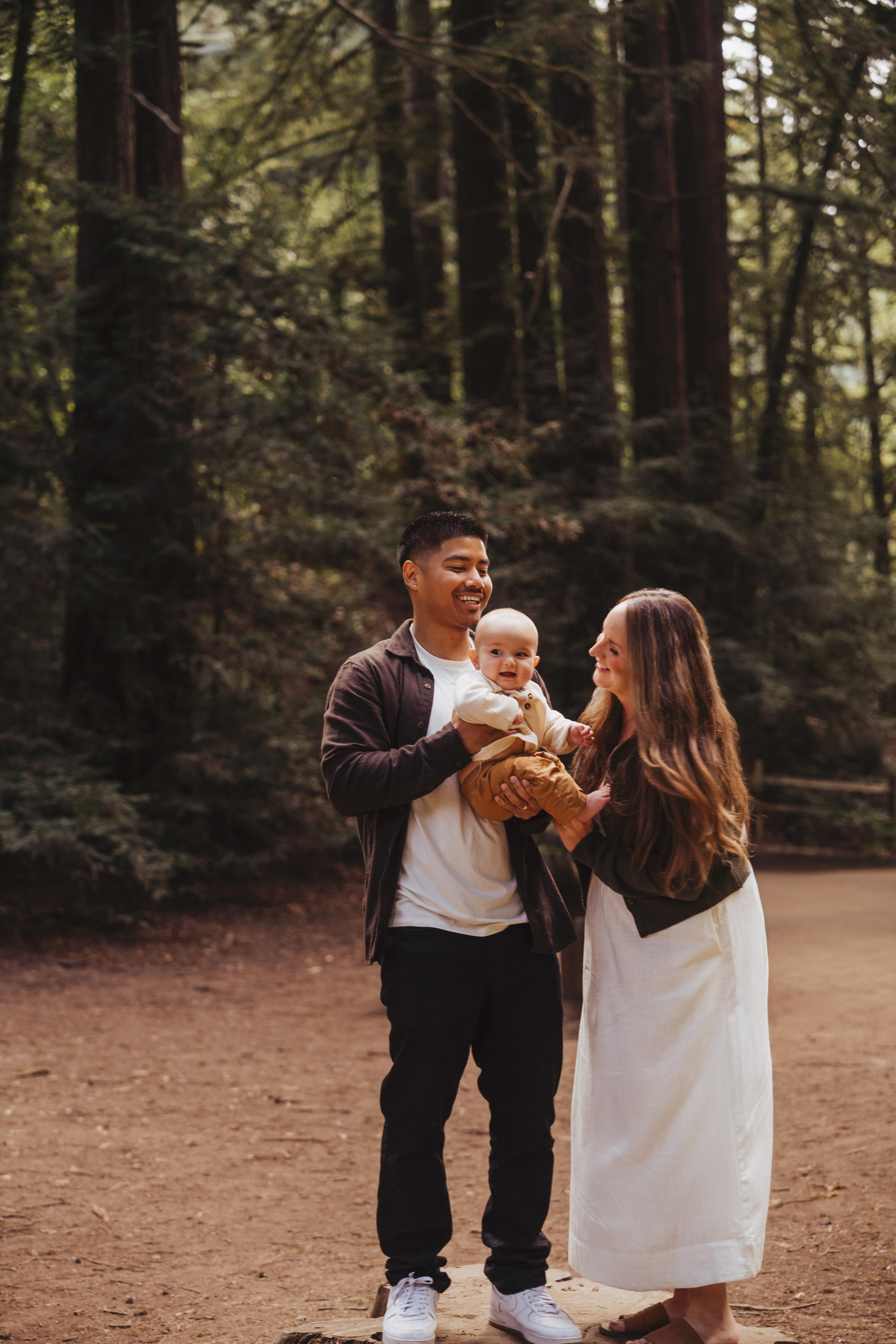 Redwoods Oakland. Wedding family photographer and videographer California San Francisco Bay Area