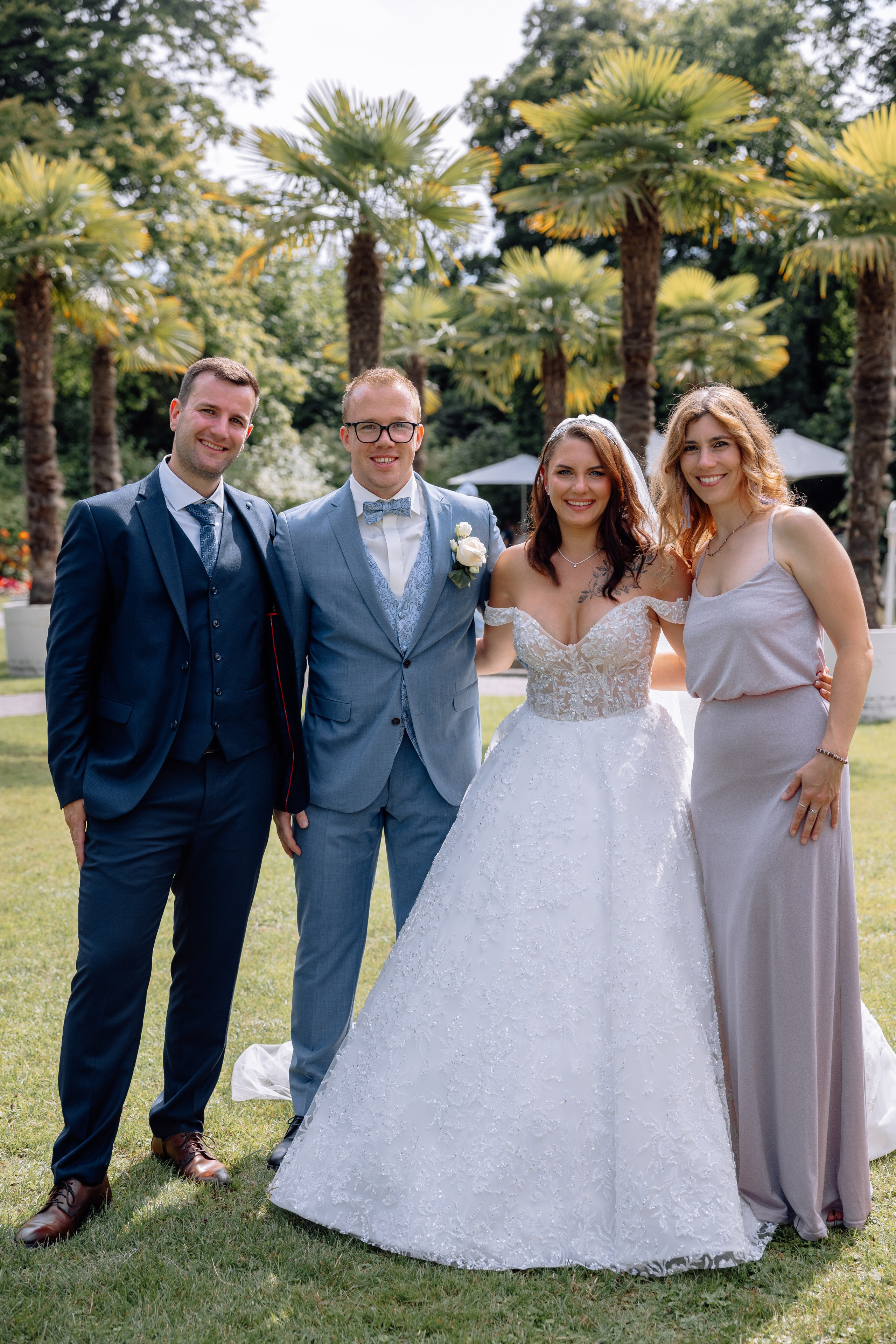 Hochzeit im Schlosscafé im Palmenhaus & Schloss Nymphenburg. Hochzeitsfotograf München Taufe Familienfotograf Tanja Mauke