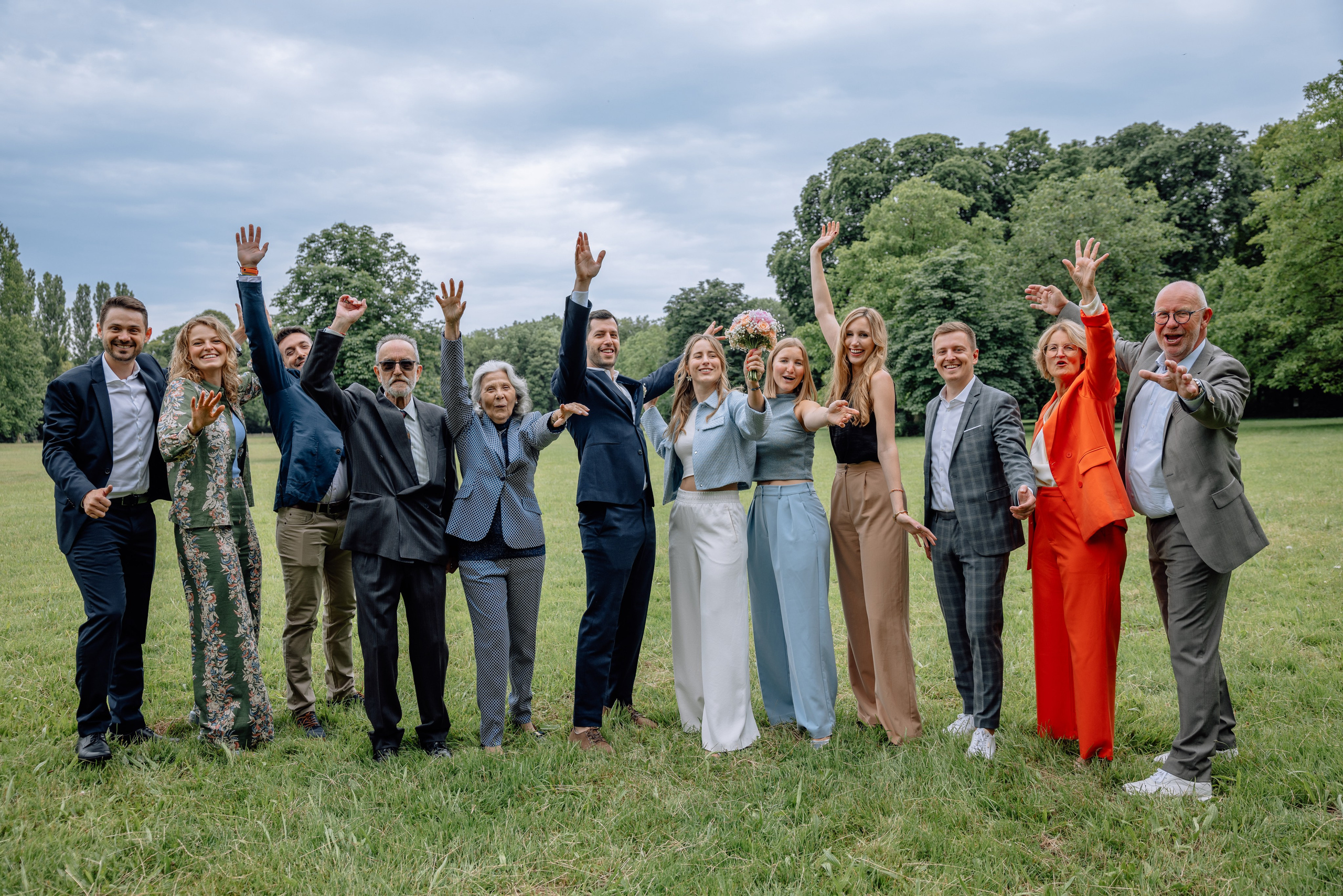 Romanrische Trauung im Standesamt Mandlstraße | München im Sommerlicht. Hochzeitsfotograf München Taufe Familienfotograf Tanja Mauke
