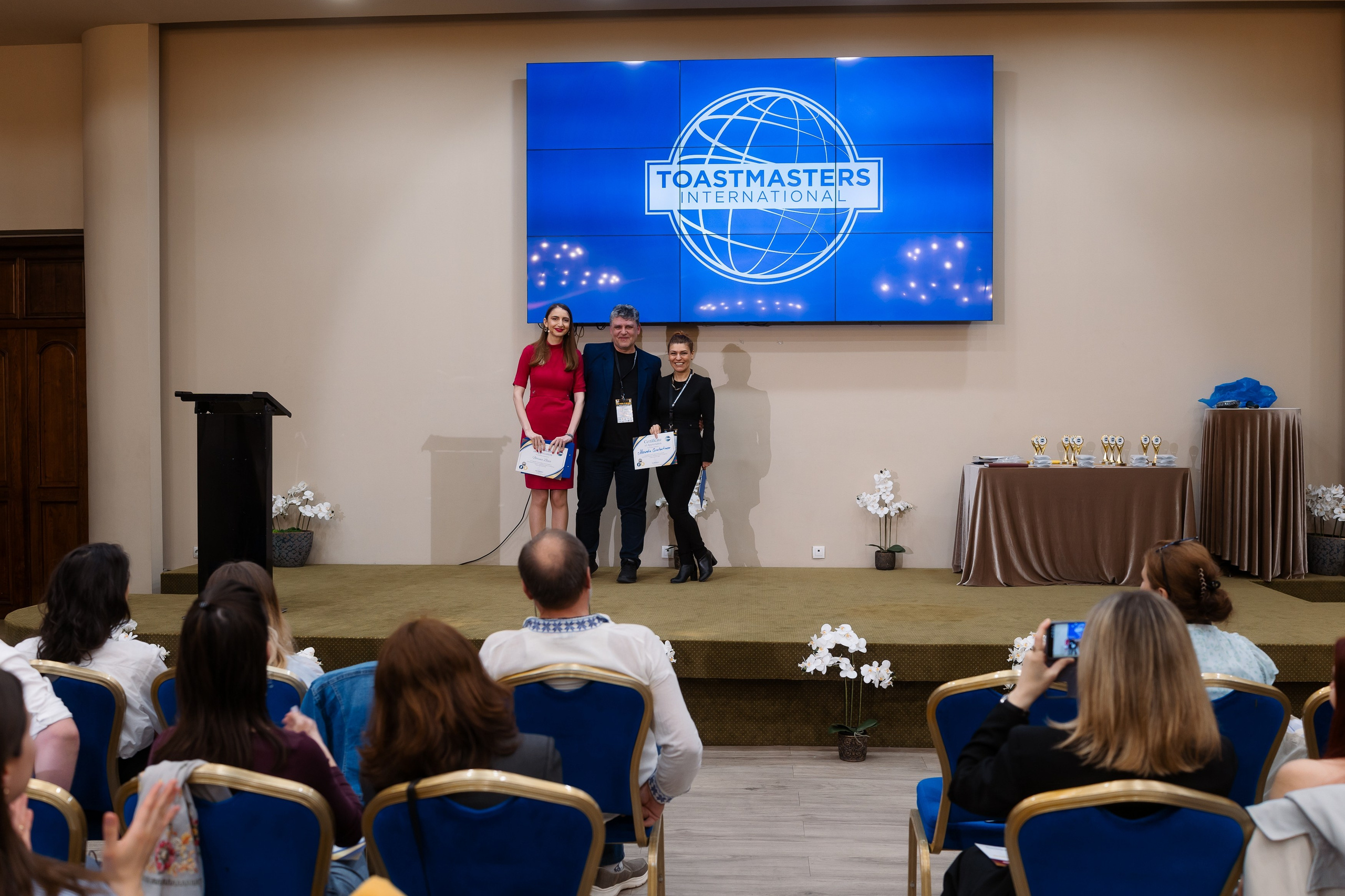 Toastmasters Conference. Marius Ciocan