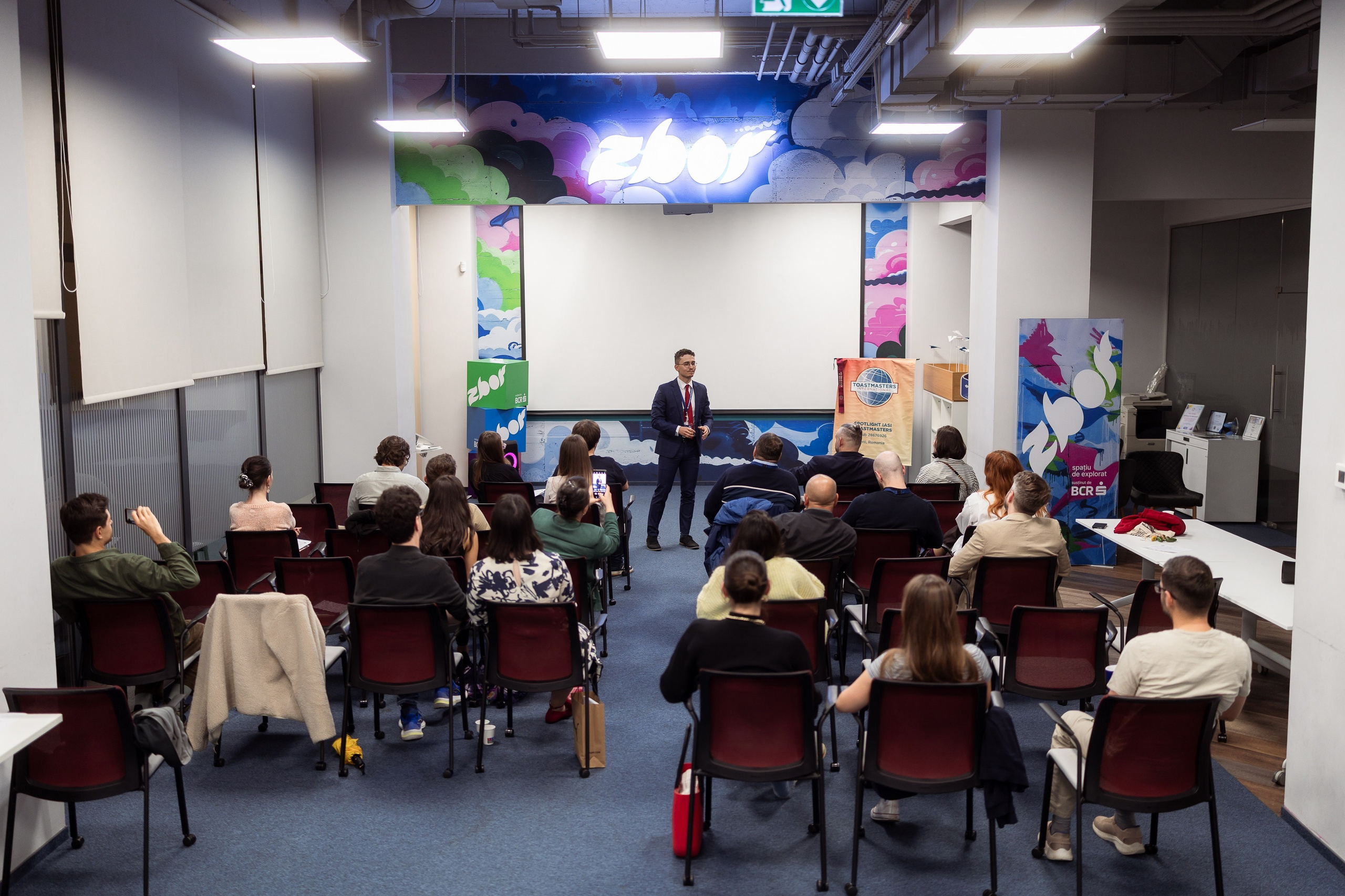 Toastmasters. Marius Ciocan