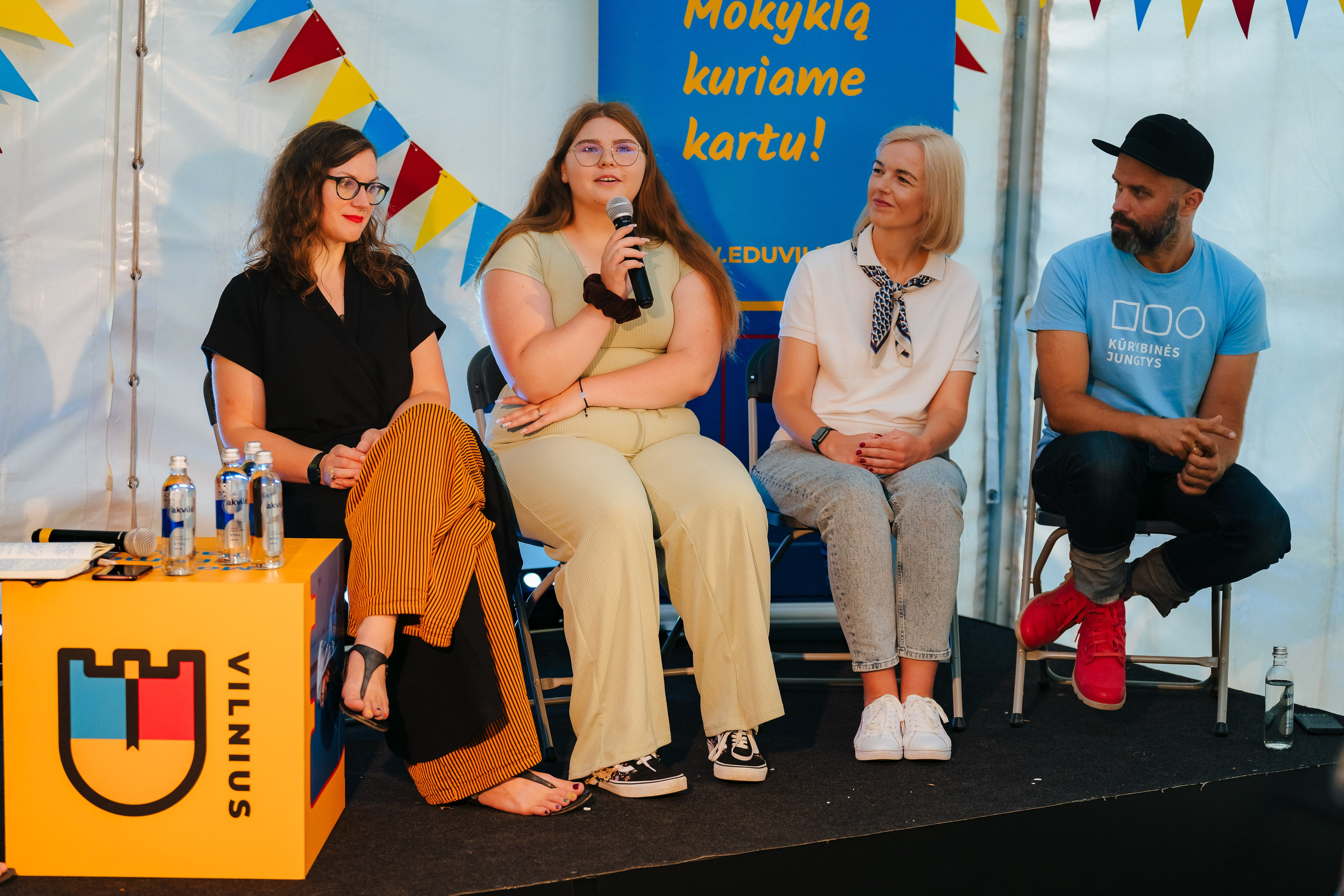 EDU Vilnius diskusijų festivalyje “Būtent!”. OnePIXEL