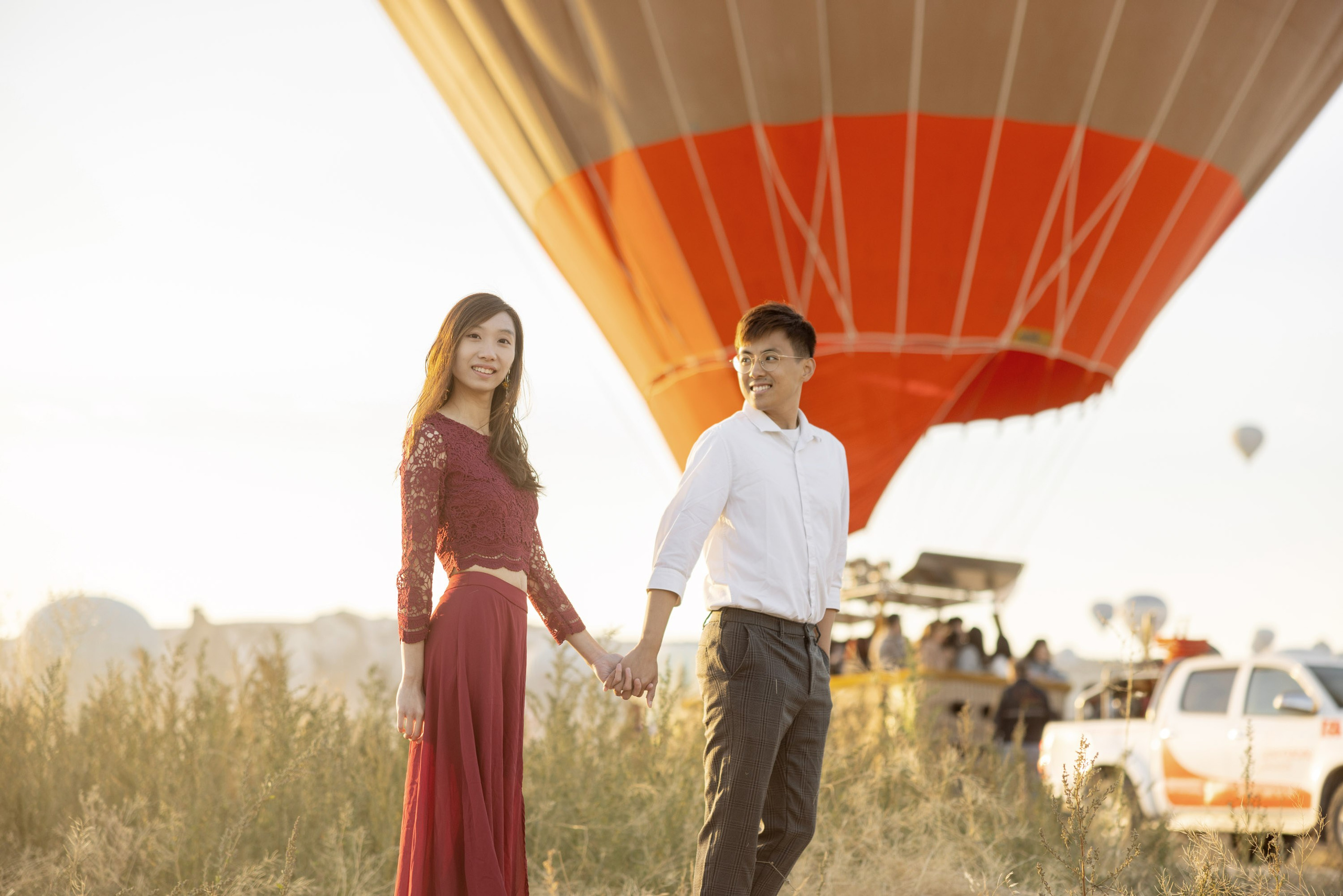 Couple photo shoot in Cappadocia. Julia Ganch I Fashion Wedding Photography I Cappadocia Turkey