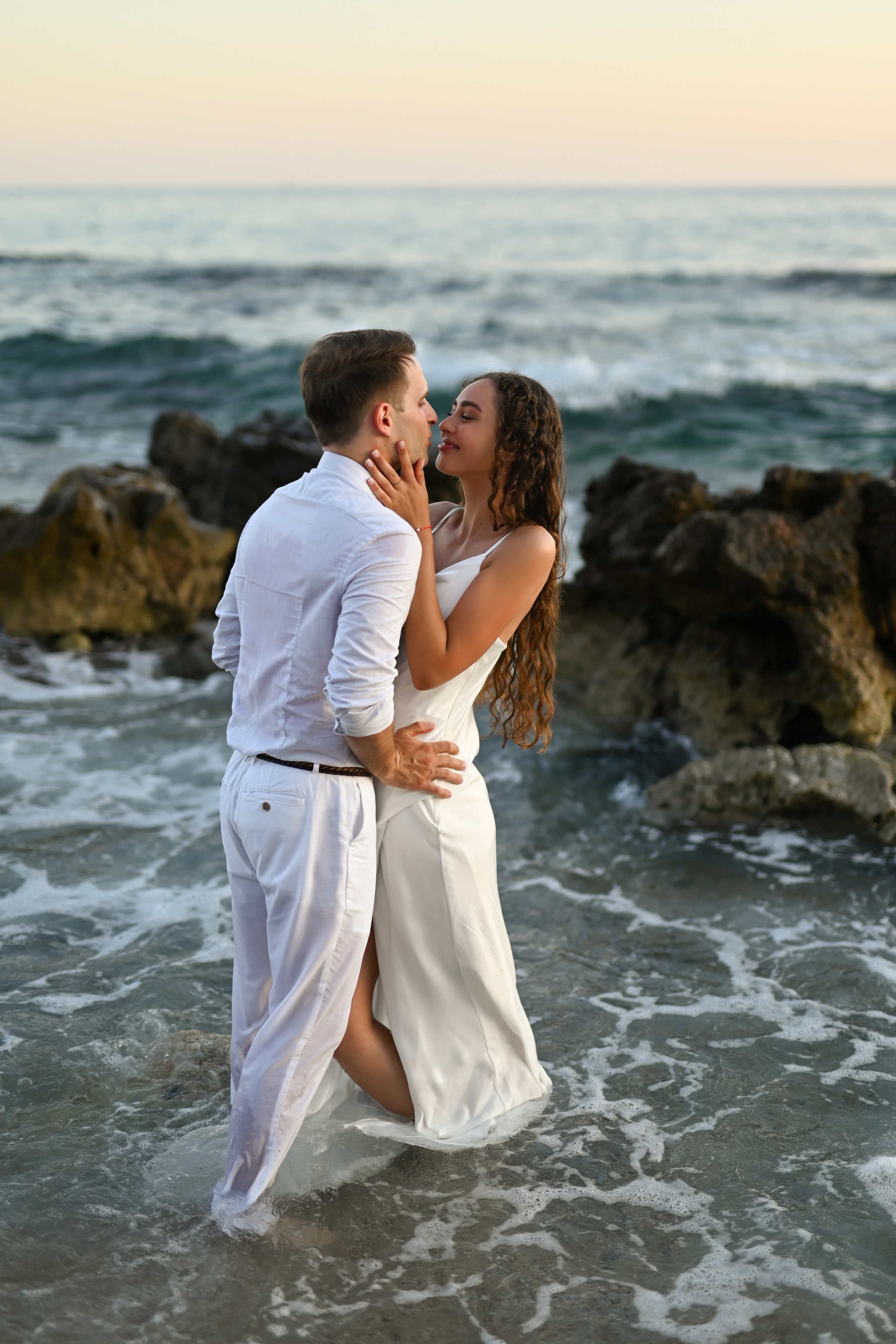 Love story на пляже Клеопатра. Photographer in Alanya, Side, Manavgat. Türkiye