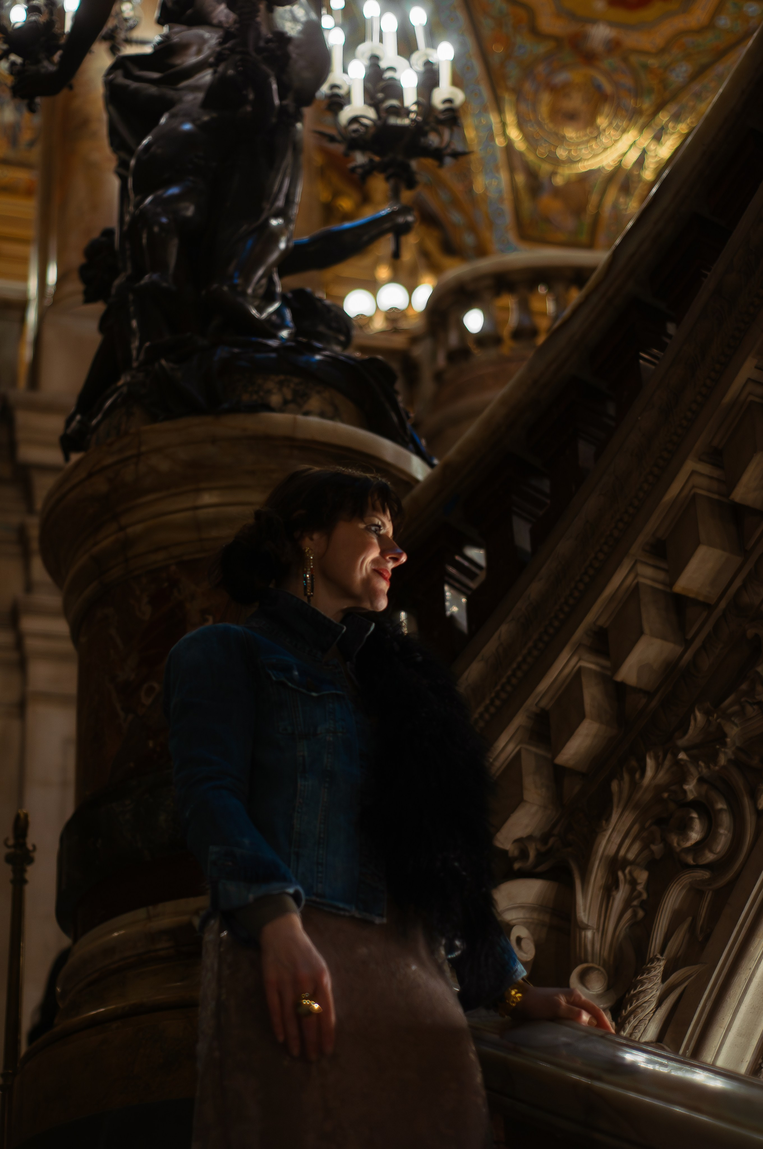 Юбилейная фотосессия в Опере. Фотограф в Париже Полина Осипова