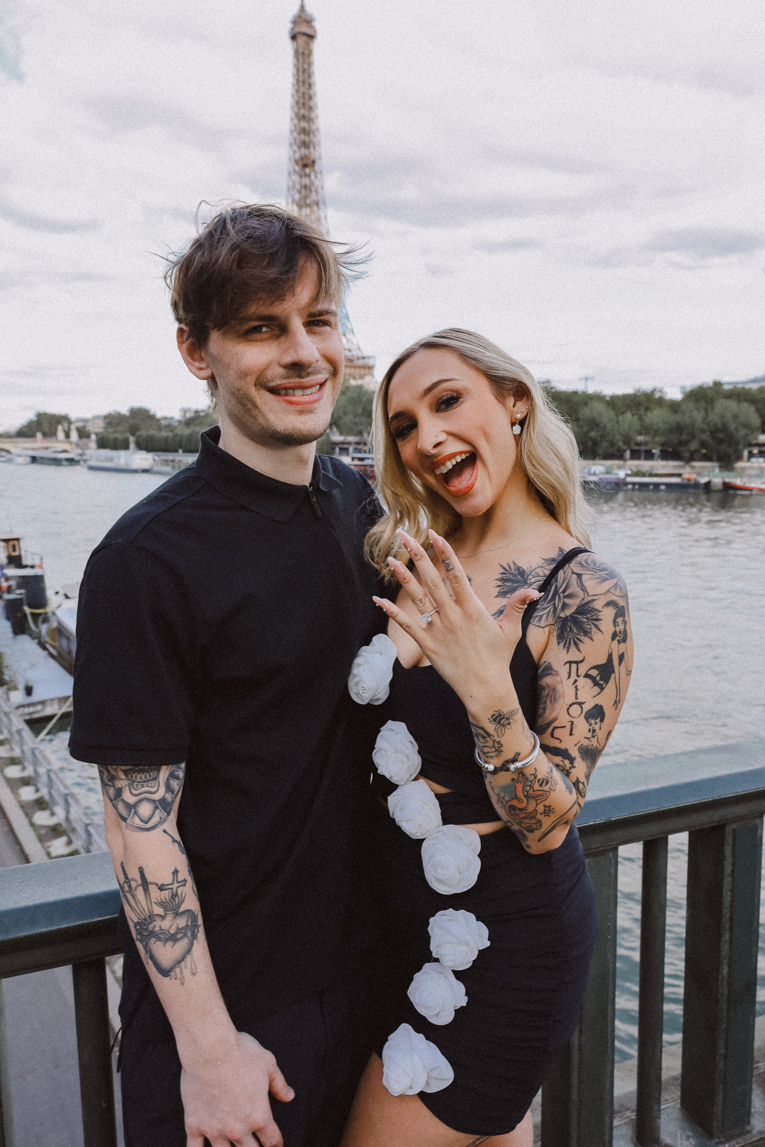 Love Story фотосессия Брианна и Лукас в Париже | Vlada Photo Art. Фотограф в Париже