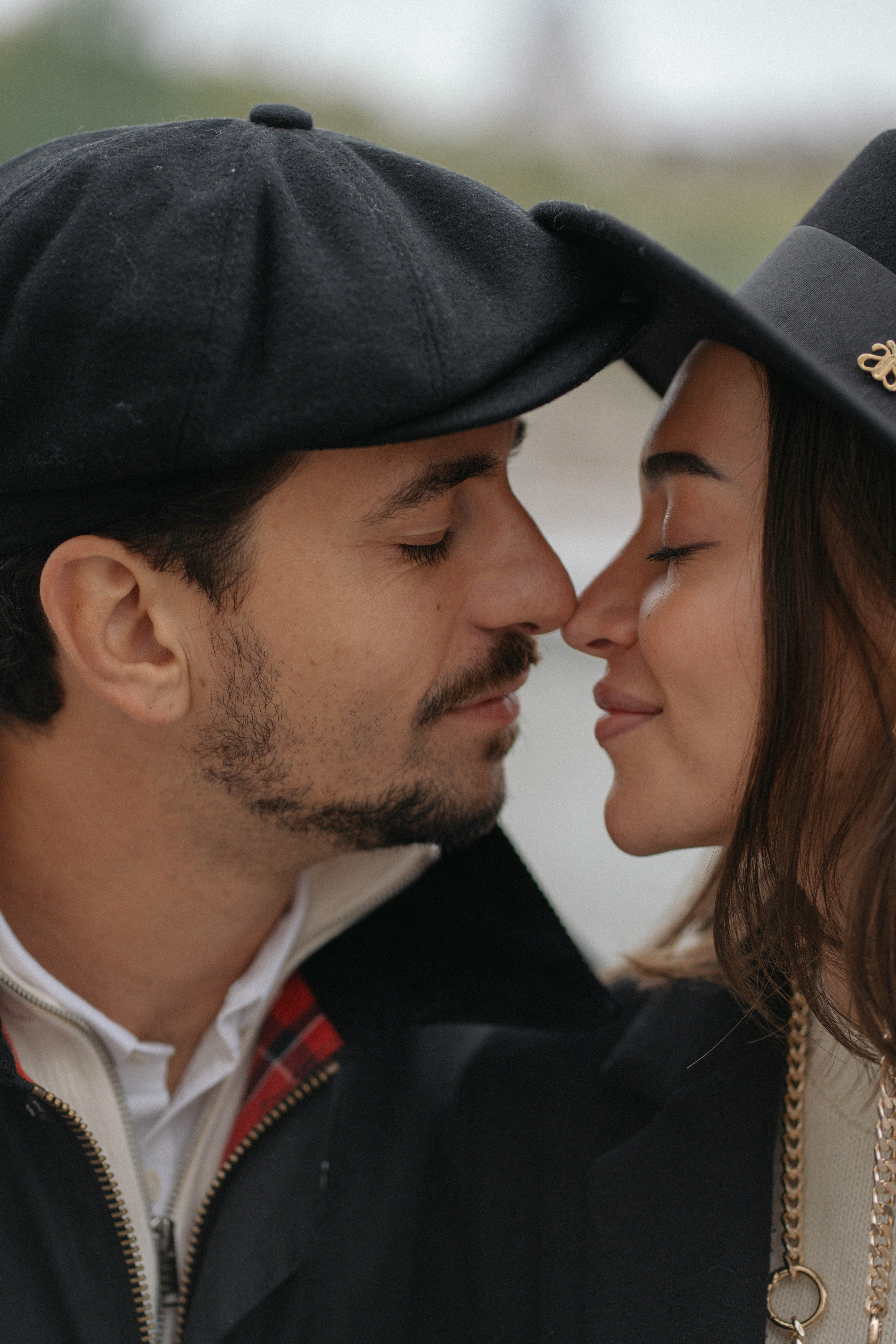 осенний Париж, фотосессия для двоих