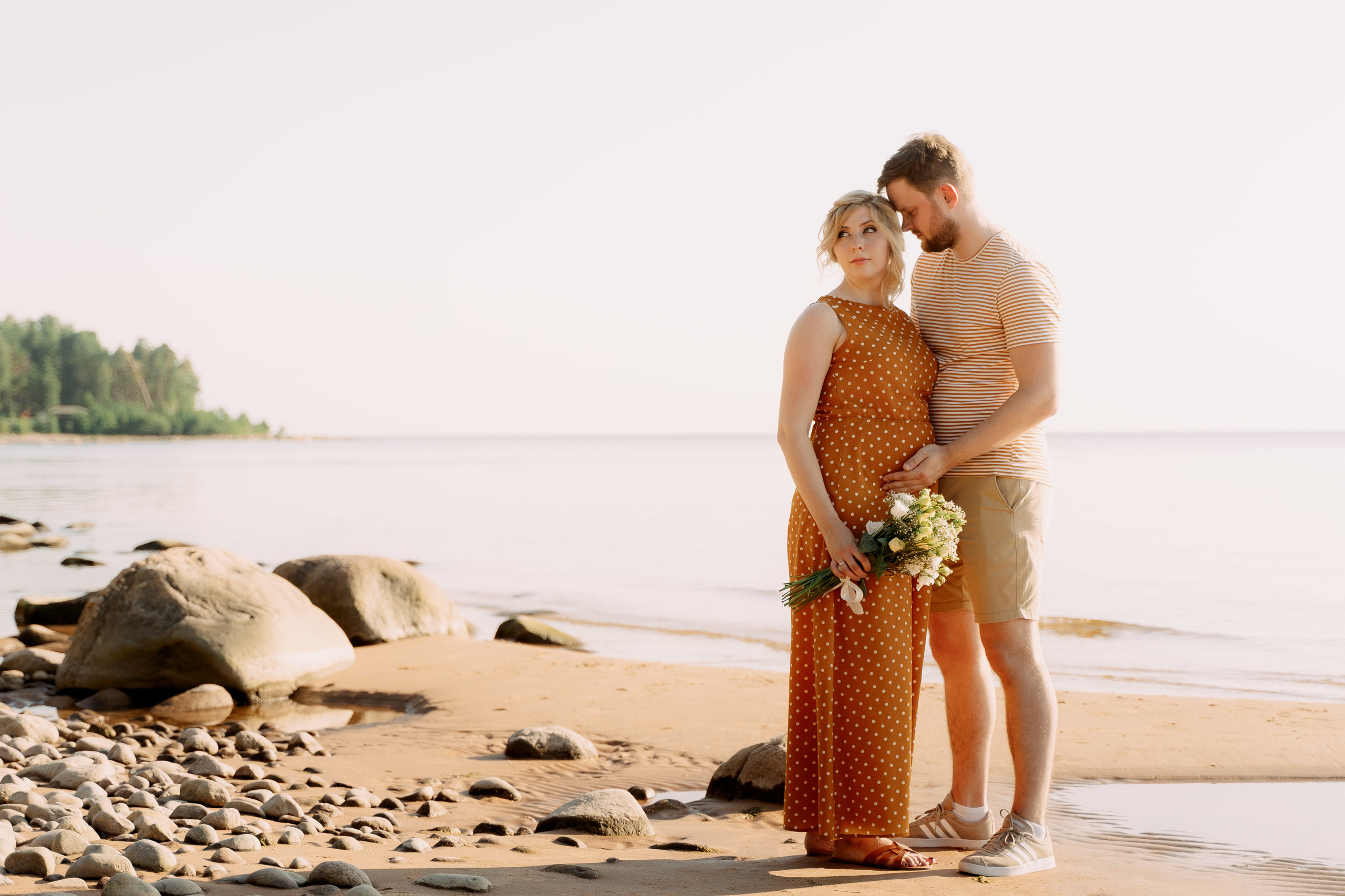 Кристина и Денис в ожидании. Макар Кириков — свадебный и семейный фотограф Даугавпилс, Рига, Вильну