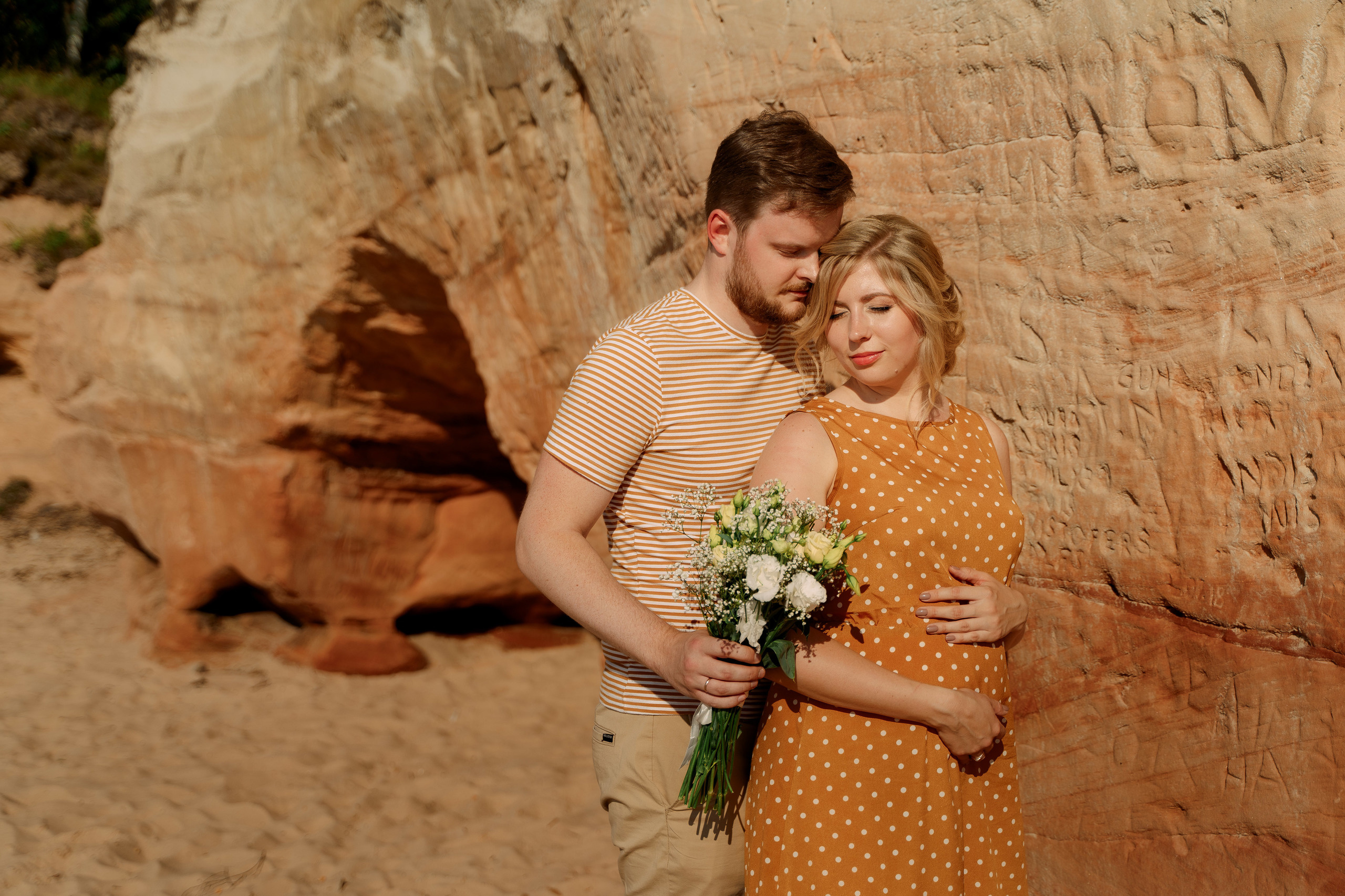 Кристина и Денис в ожидании. Макар Кириков — свадебный и семейный фотограф Даугавпилс, Рига, Вильну