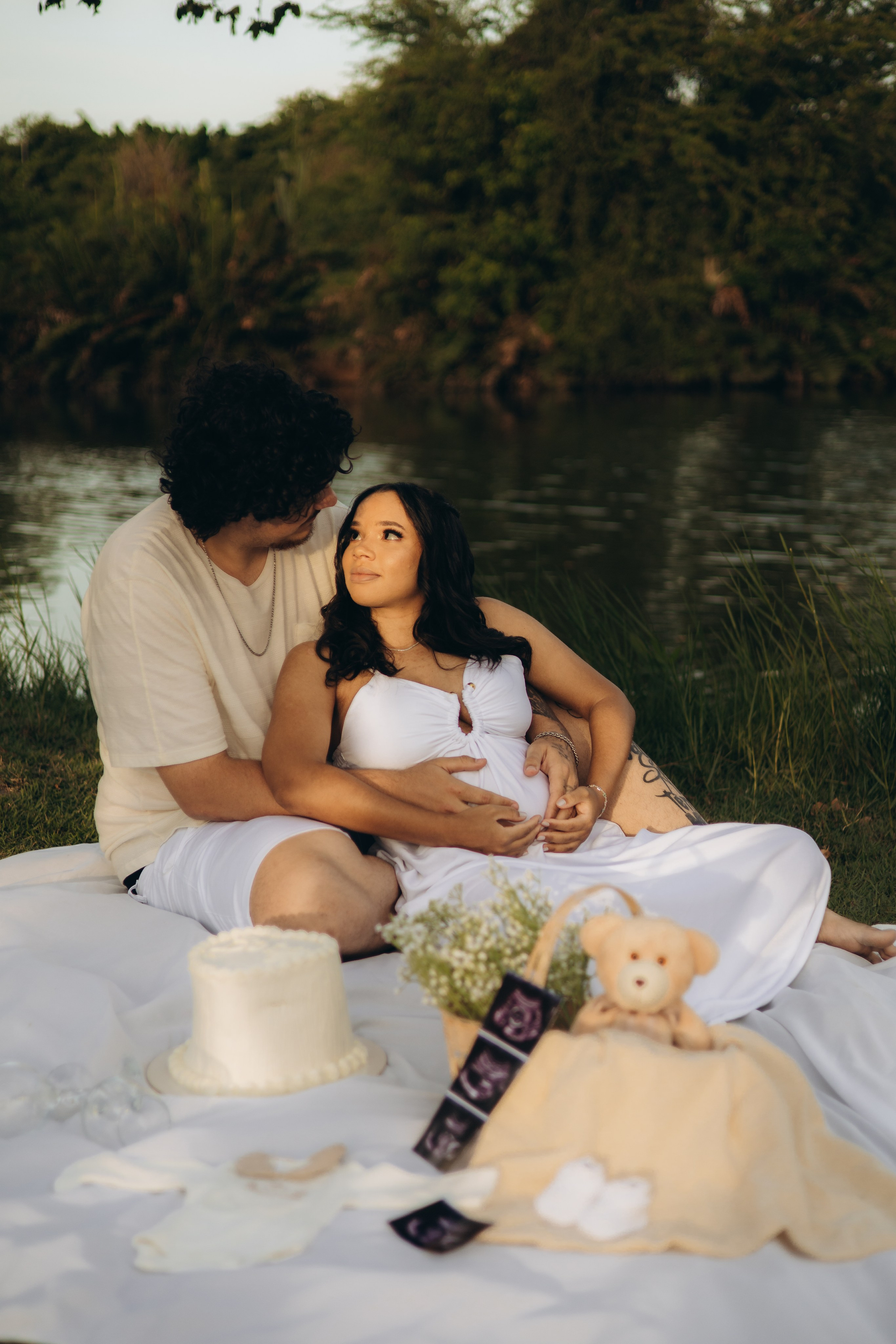 Kezia — Chá Revelação. Fotógrafo Richard Silvestre — Casamentos na Bahia