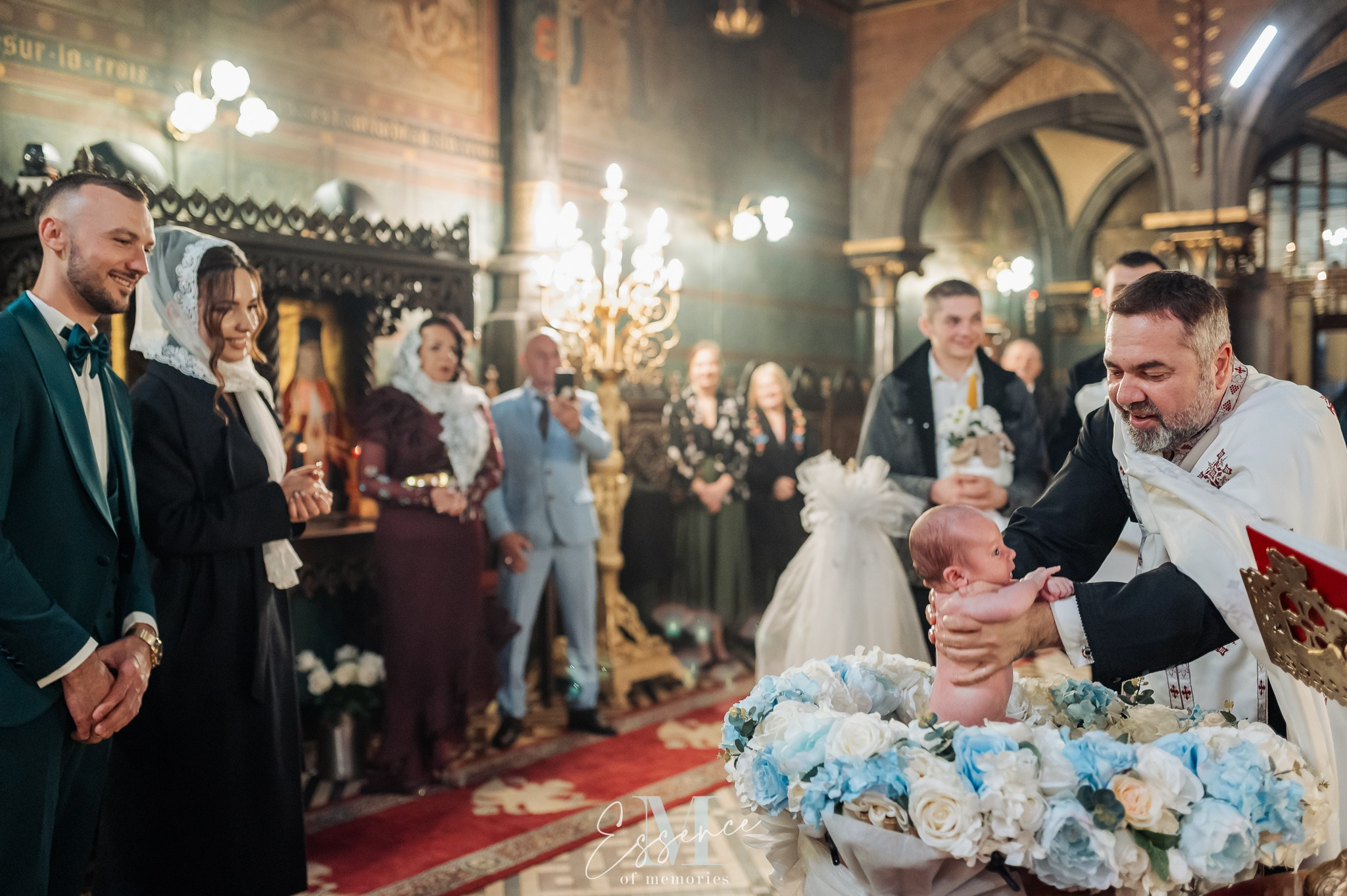 David’s Baptism — St. Parascheva Church Brussels & Den Boomgaard Meise | Essence of Memories. Essence of Memories — Wedding & Event Photographer in Brussels, Belgium