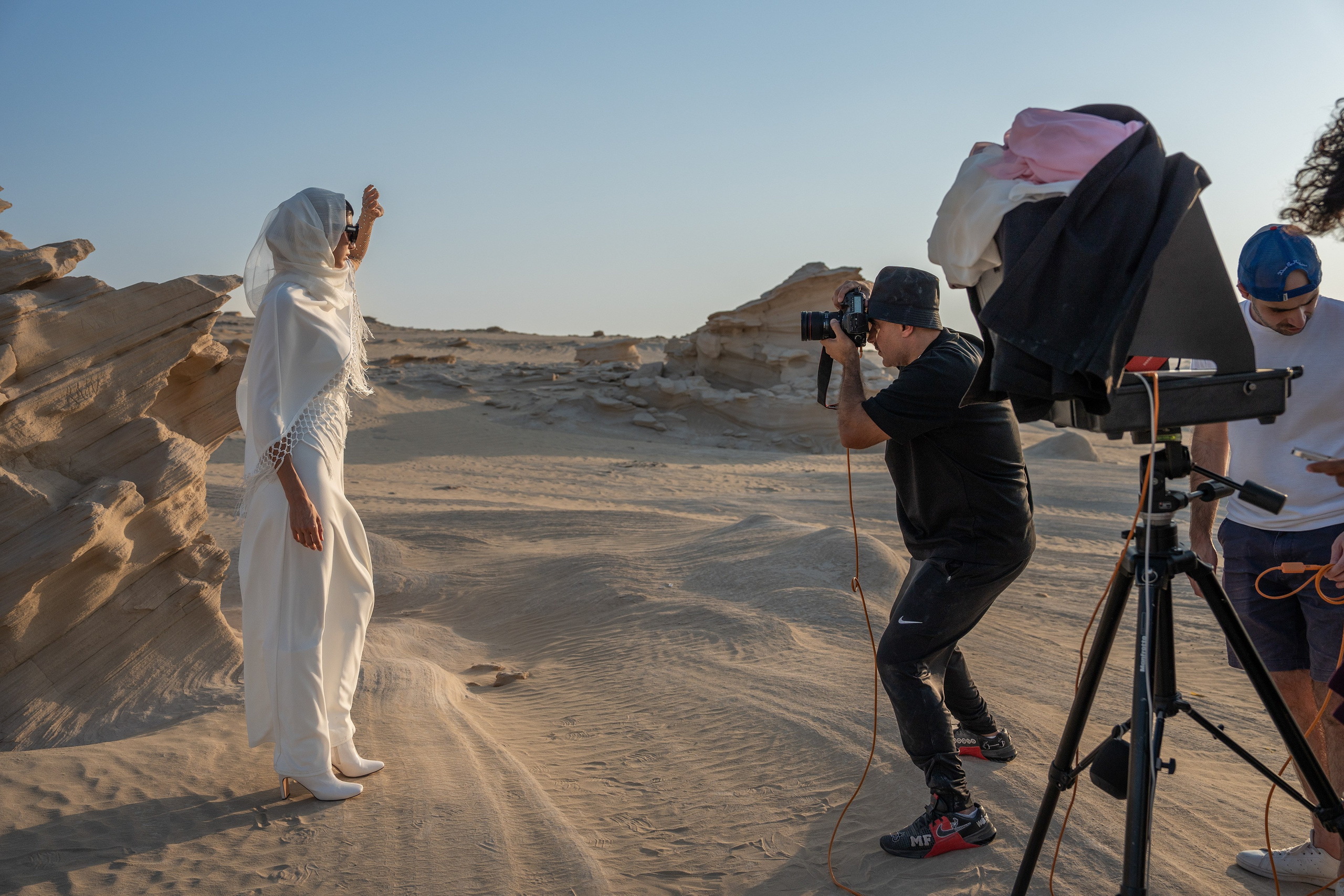 Behind the Scenes Photography Dubai — Denys Gromov. Denys Gromov