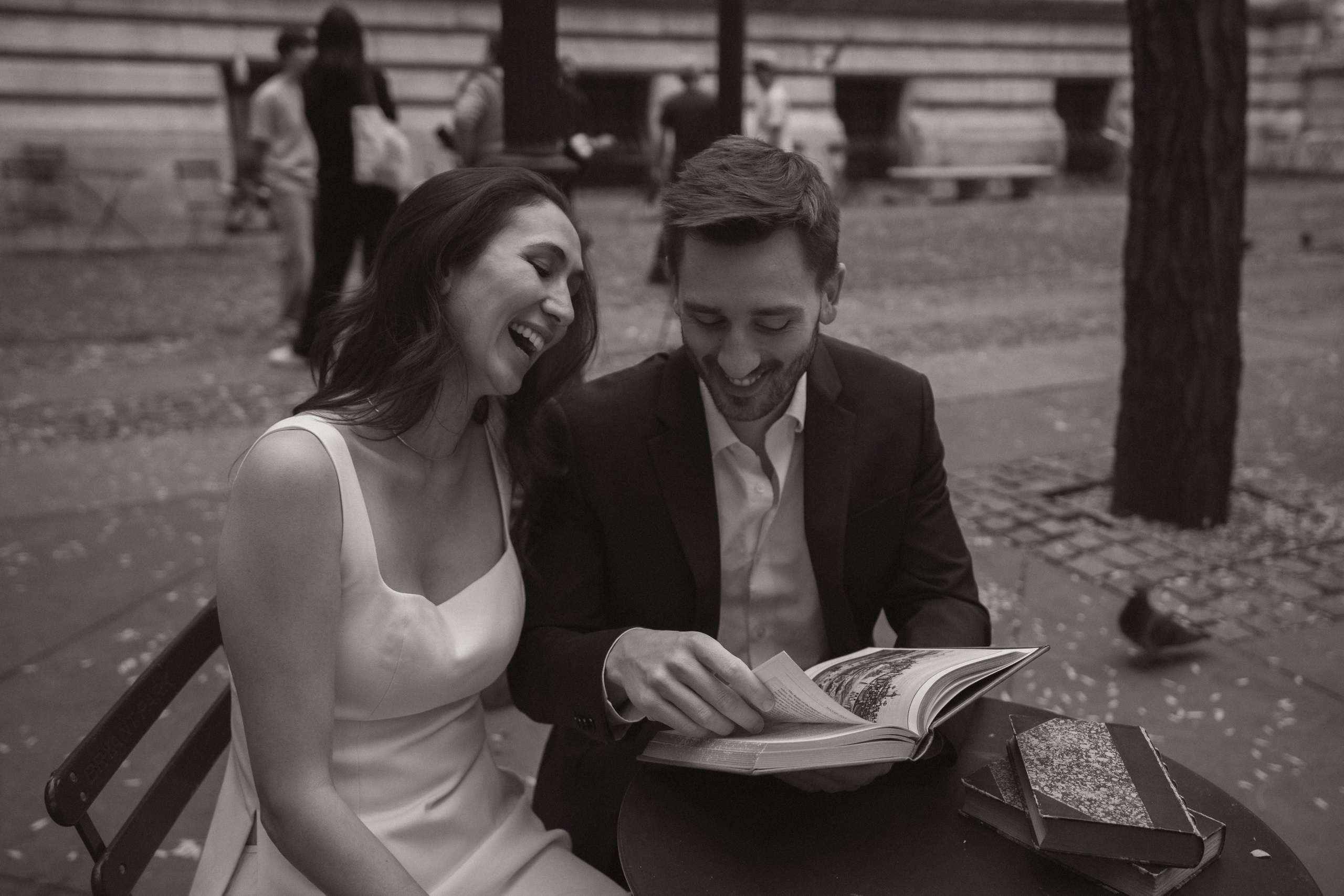 Library love story. New York + destination photographer