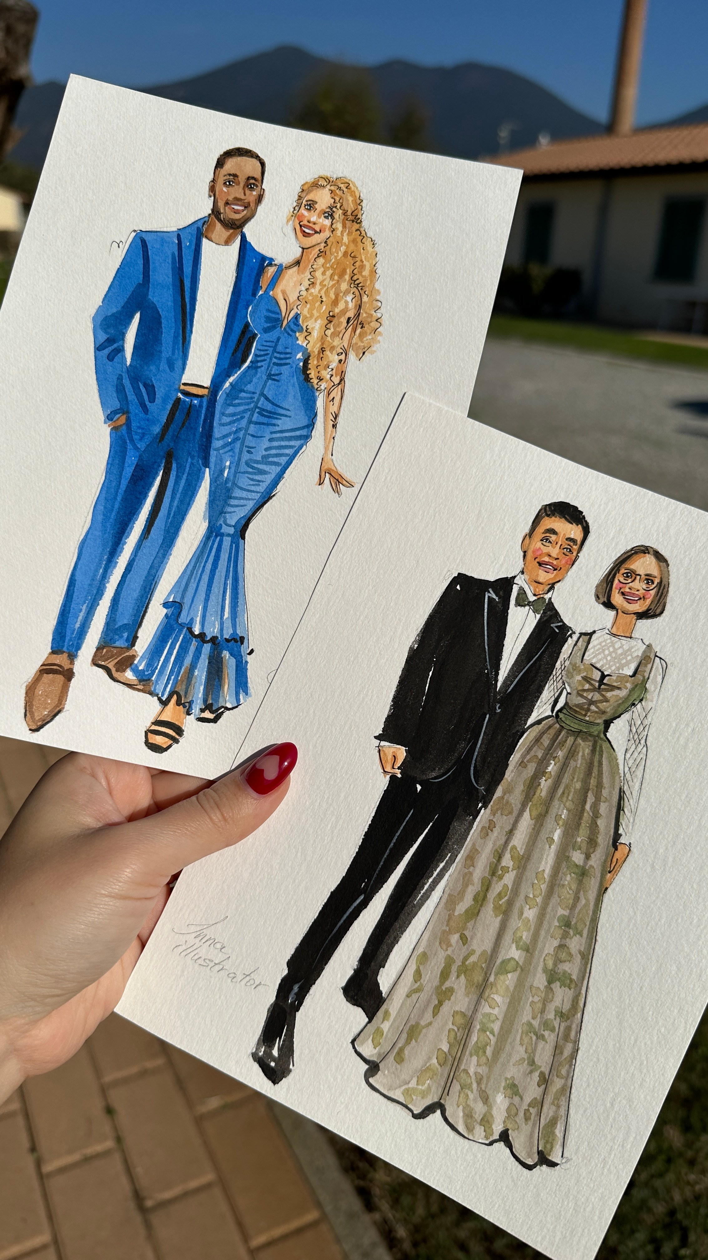 Live Sketching. InnaIllustrator