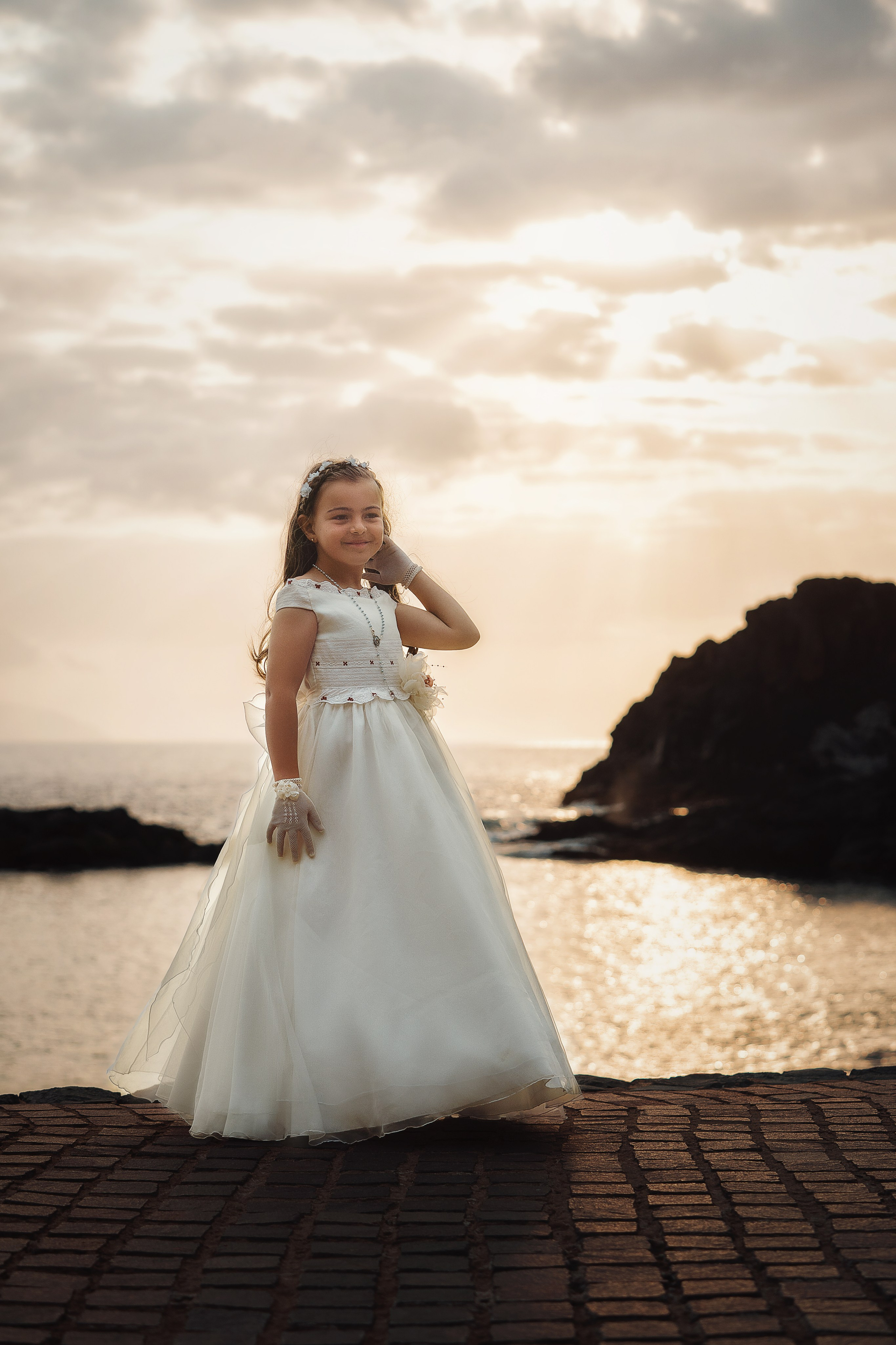 First communion. Professional photography in Tenerife Tania Bonnet