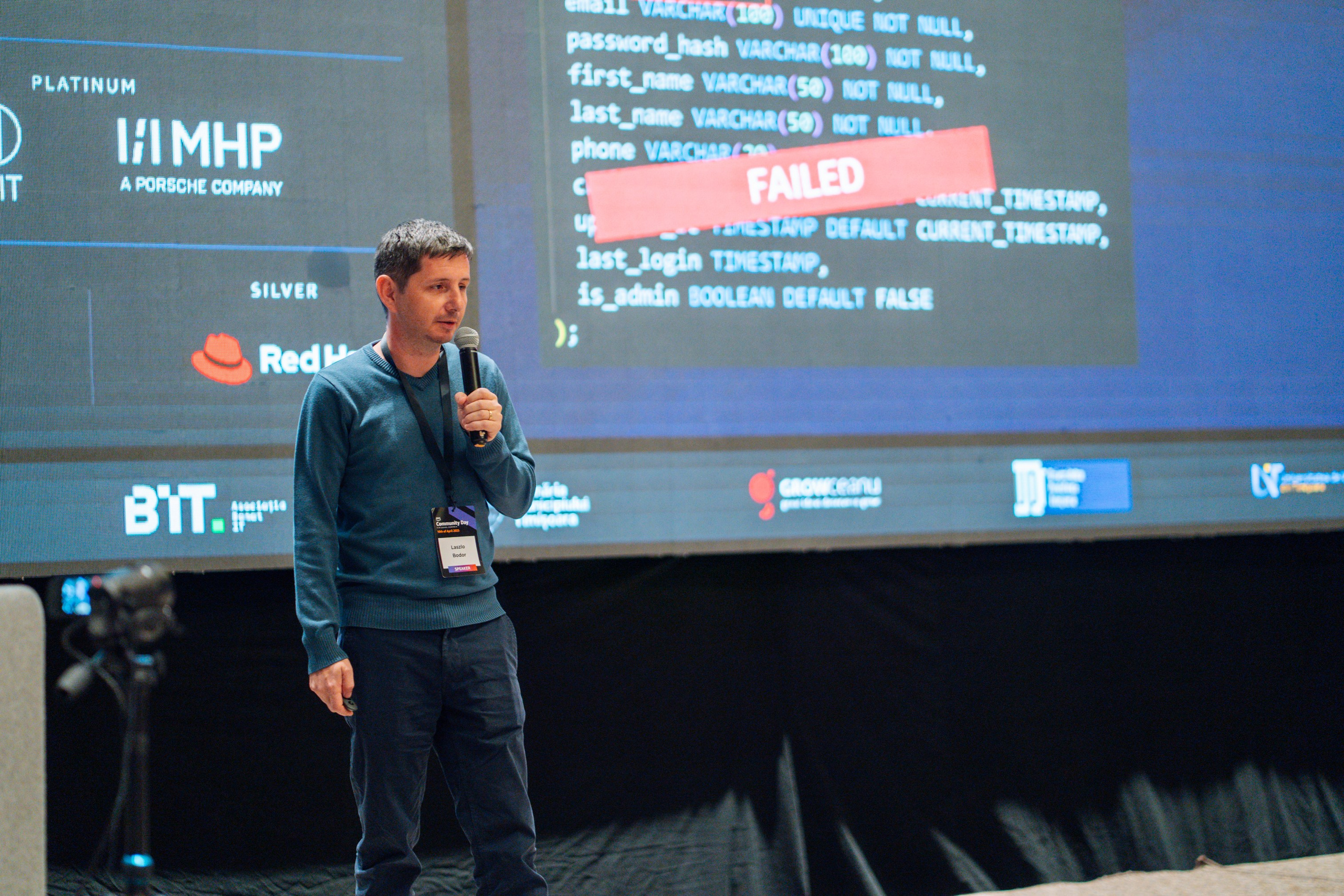 AWS Community Day 2025. Cozac Cristian Photographer