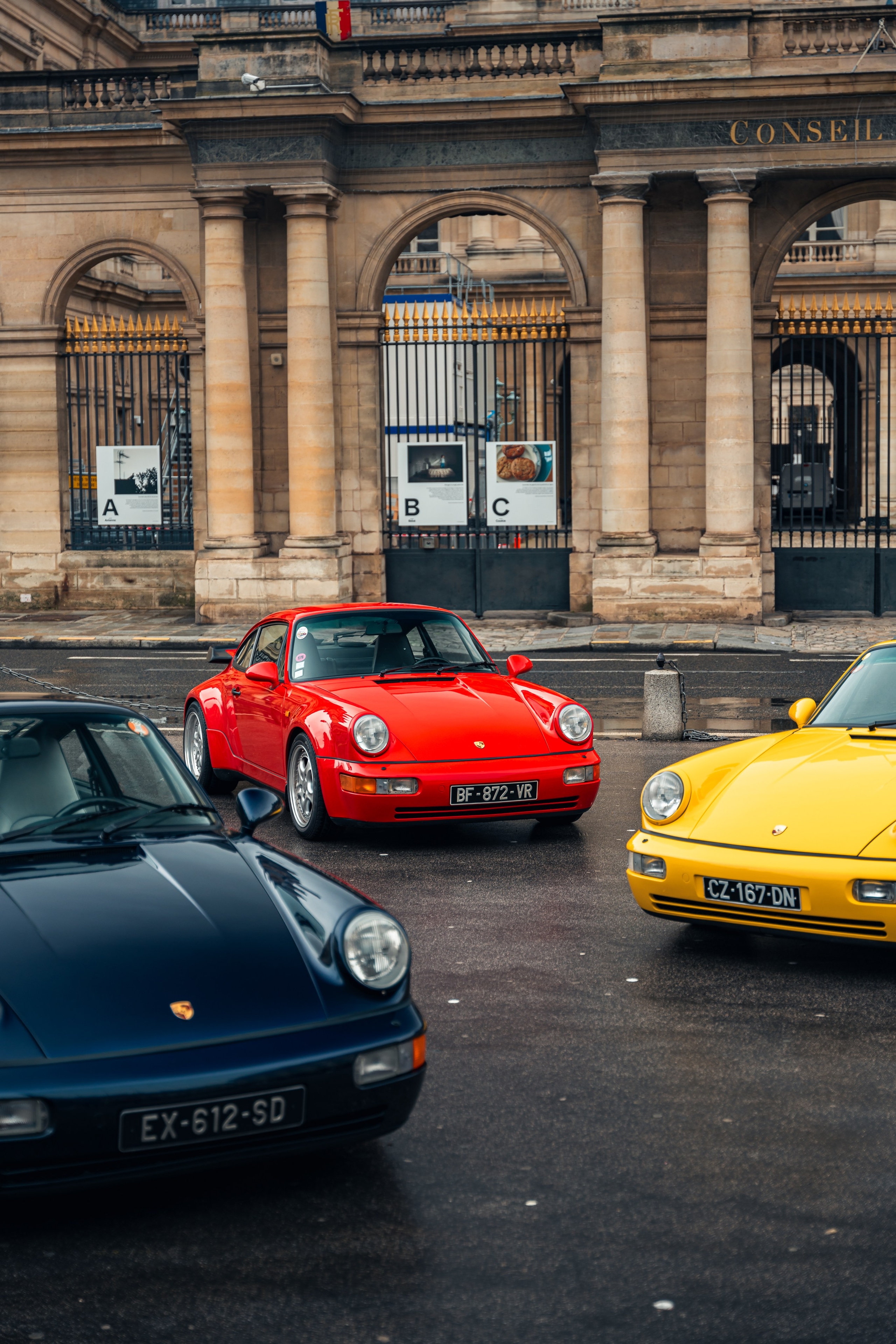 Porsches 964 Turbo. Photographer in Paris — Vitalii Motruk