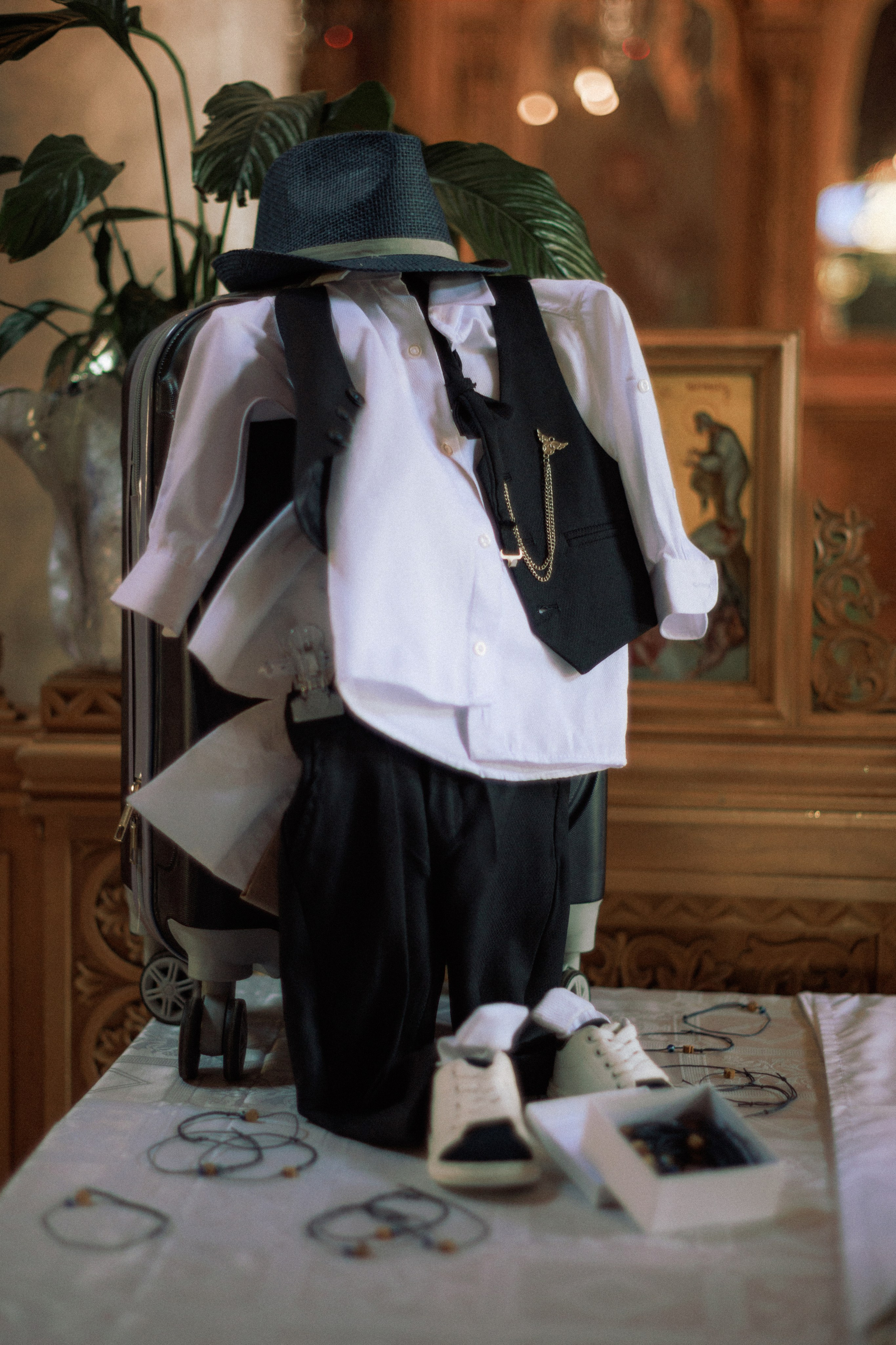 Christening of young Manolis. Photographer in Greece Kristina