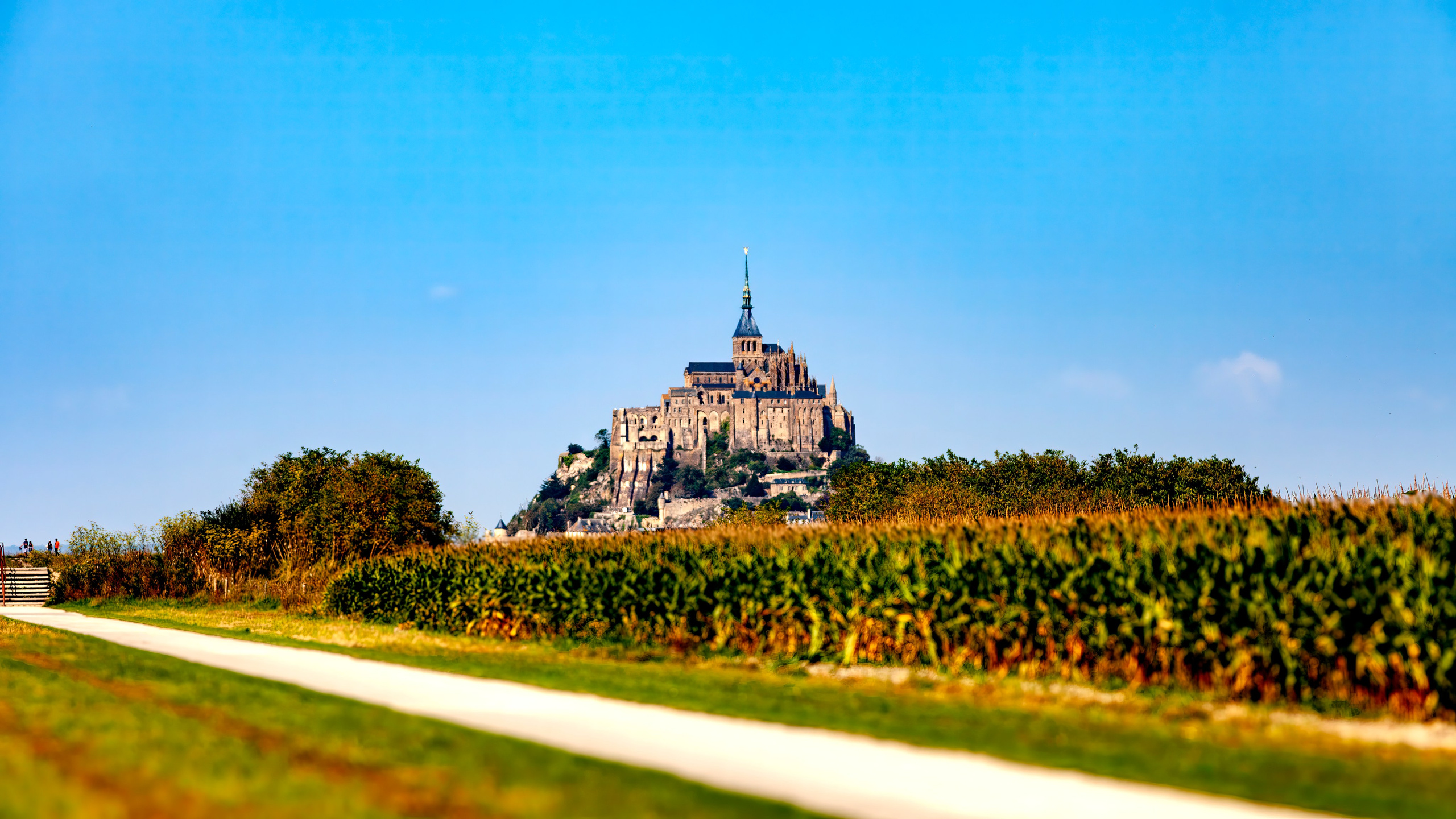 183.Abbey of Mont Saint Michel.France.20.9.2024. Путешествия в формате 360......