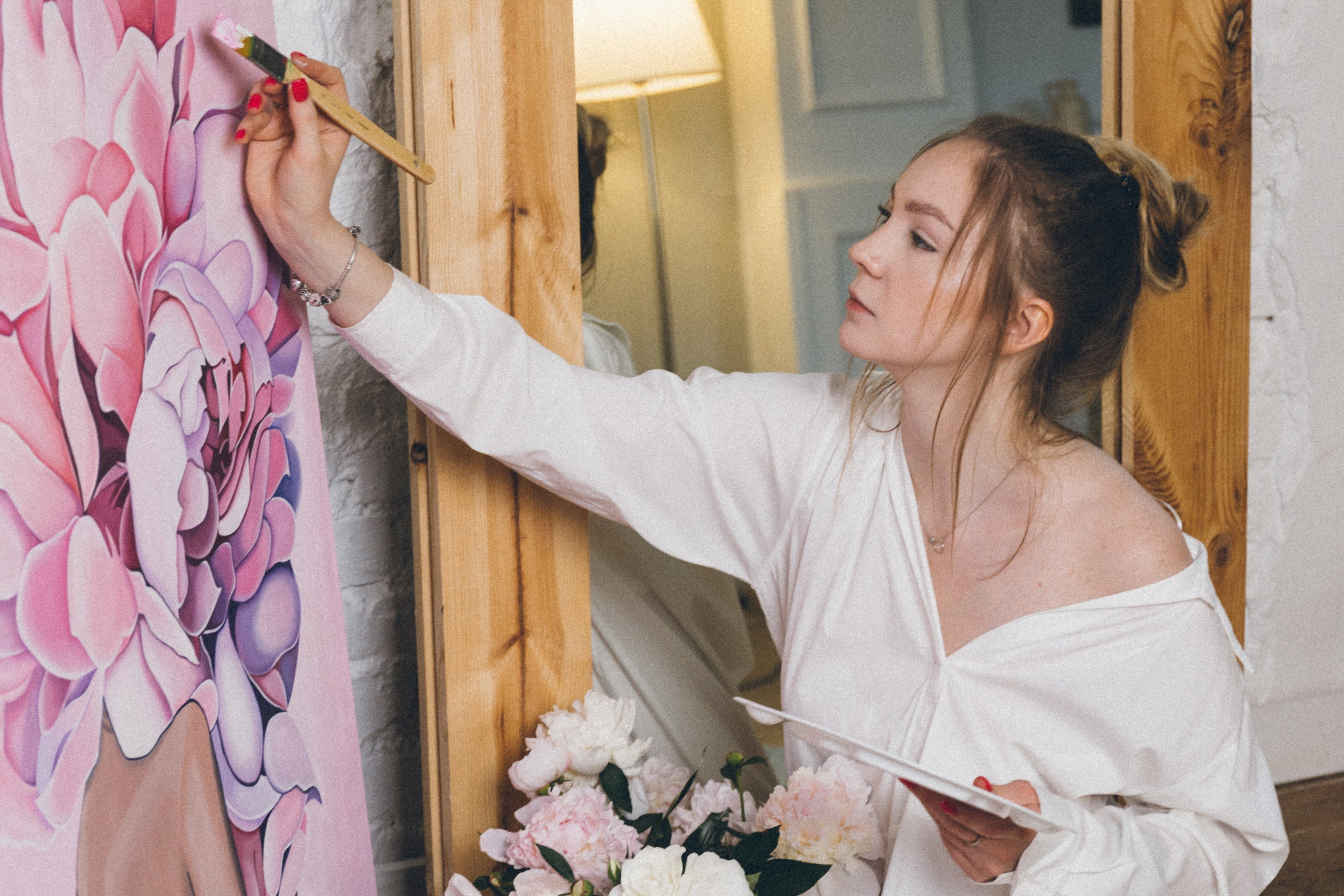 Алеся-фотосессия для художника. Фотограф Анна Кучерявая | Свадьбы и мероприятия в Дубае