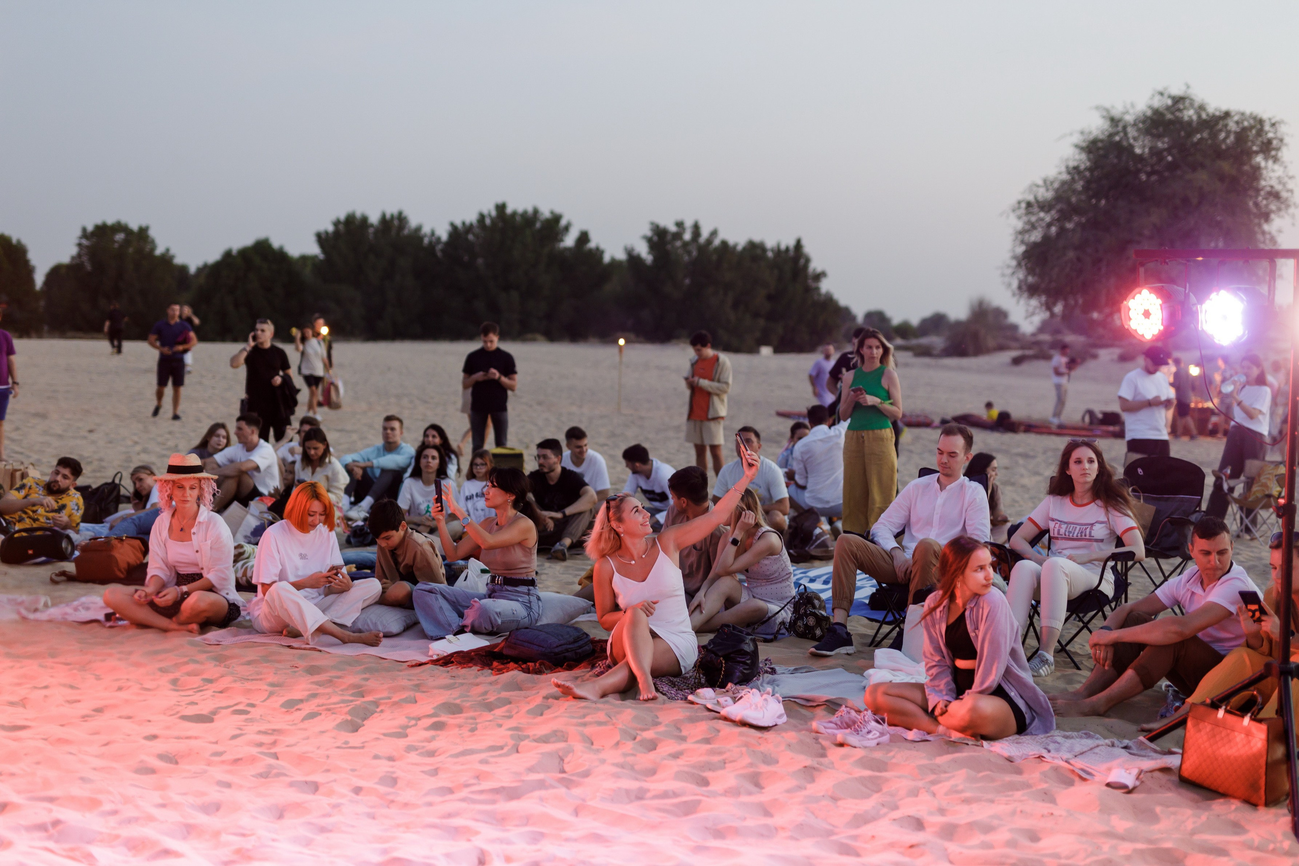 Oleg Torbosov — Meeting with subscribers in the desert. Photographer Anna Curly | Weddings and Events in Dubai